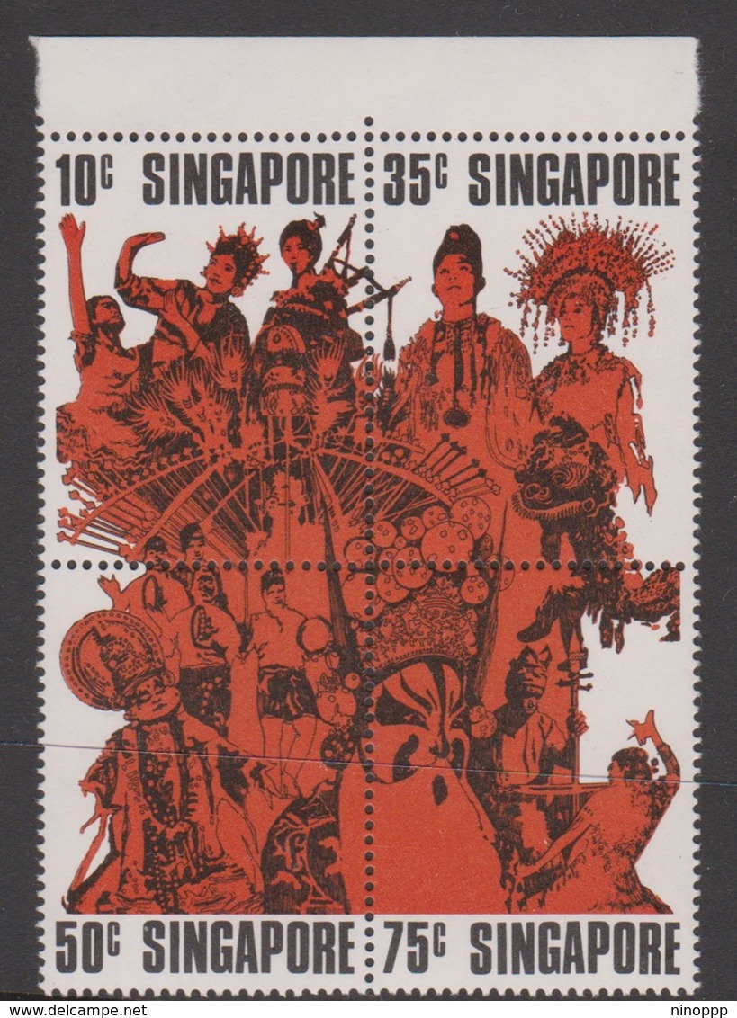 Singapore 205-208  1973 National Day, Mint Never Hinged - Singapore (1959-...)