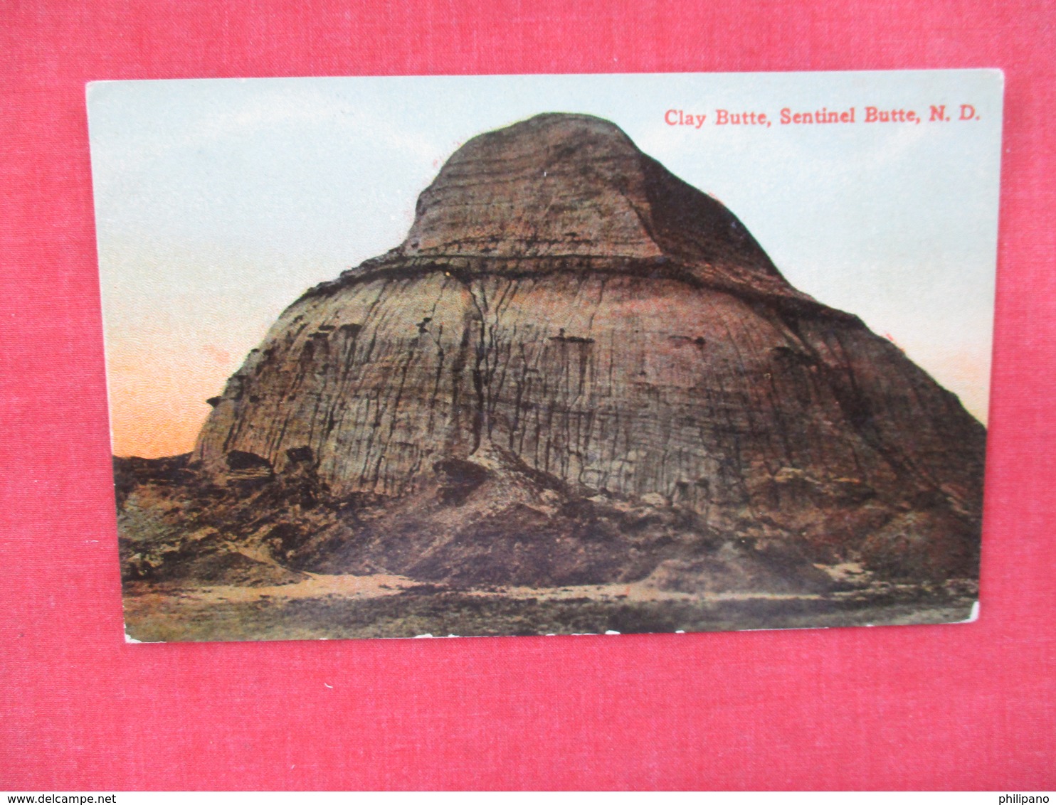 Clay Butte Sentinel Butte   North Dakota > --- Ref 3075 - Otros & Sin Clasificación