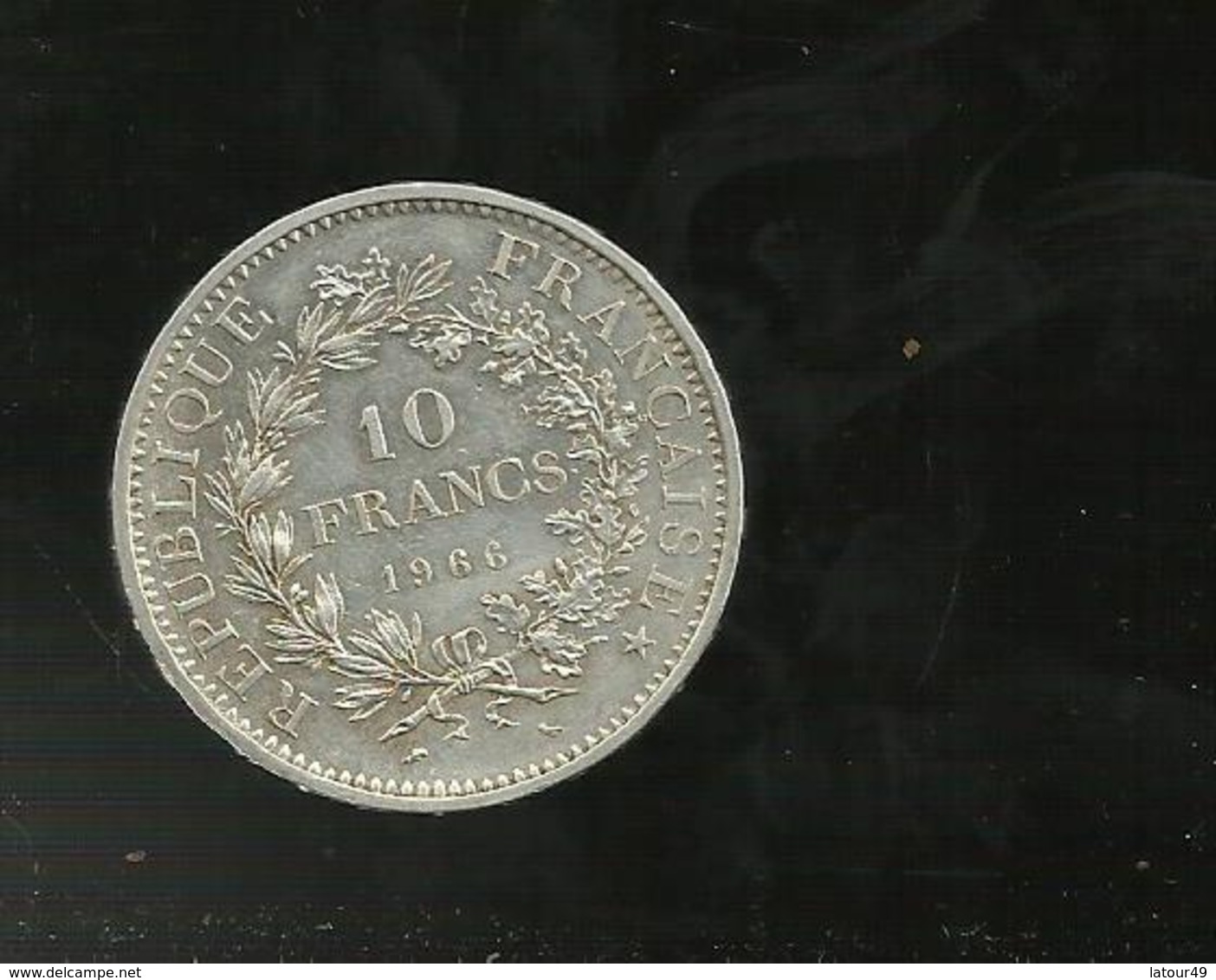 Piece De 10 Francs En  Argent 1966 Tres Bon Etat - Autres & Non Classés