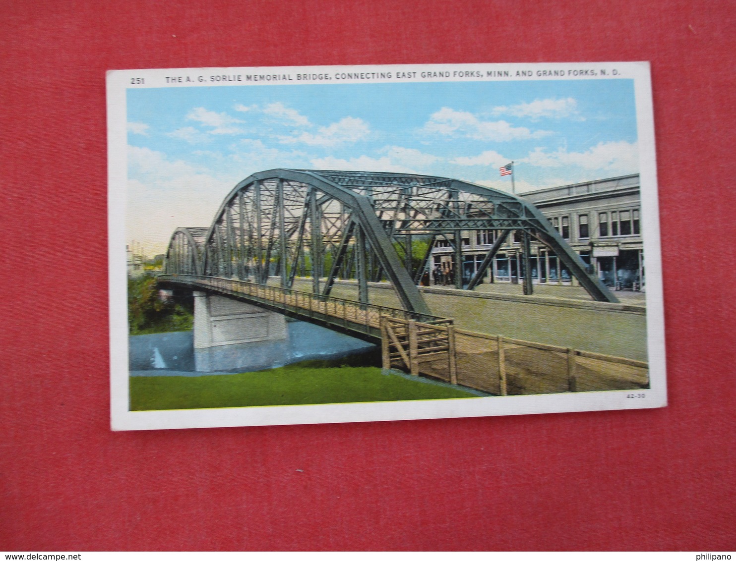 A.G. Sorlie Memorial Bridge  Grand Forks   North Dakota > Ref 3076 - Grand Forks