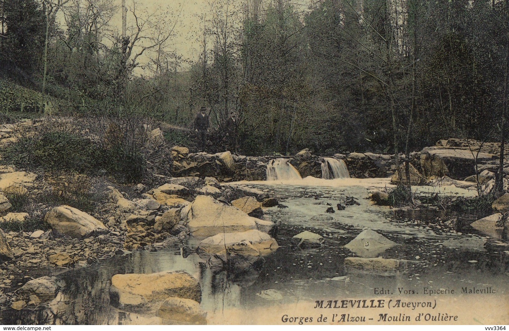 MALEVILLE: Gorges De L'Alzou - Moulin D'Oulière - Andere & Zonder Classificatie