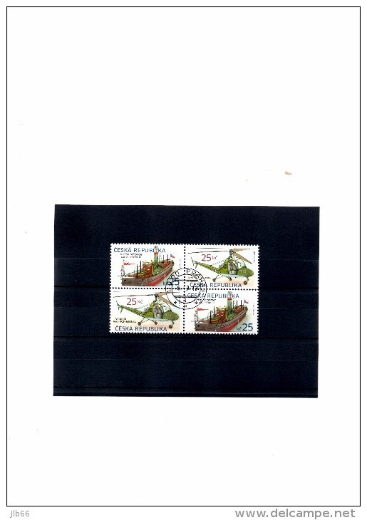 Série De 2 X 2 Timbres 2013 Hélicoptère Heli Baby Aero HC2 Et Bateau Vapeur Remorqueur Pecko 18 YT 668/669 - Used Stamps