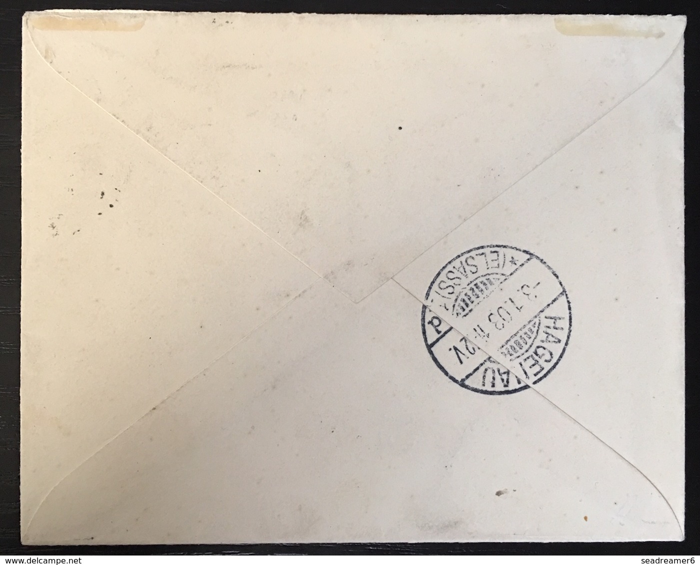 Lettre Cover Guyane 1902 Quadricolore Recommandé N°30, 31, 36 & 37 25c Pour Haguenau (Alsace/allemagne !!) Signé Baudot - Lettres & Documents