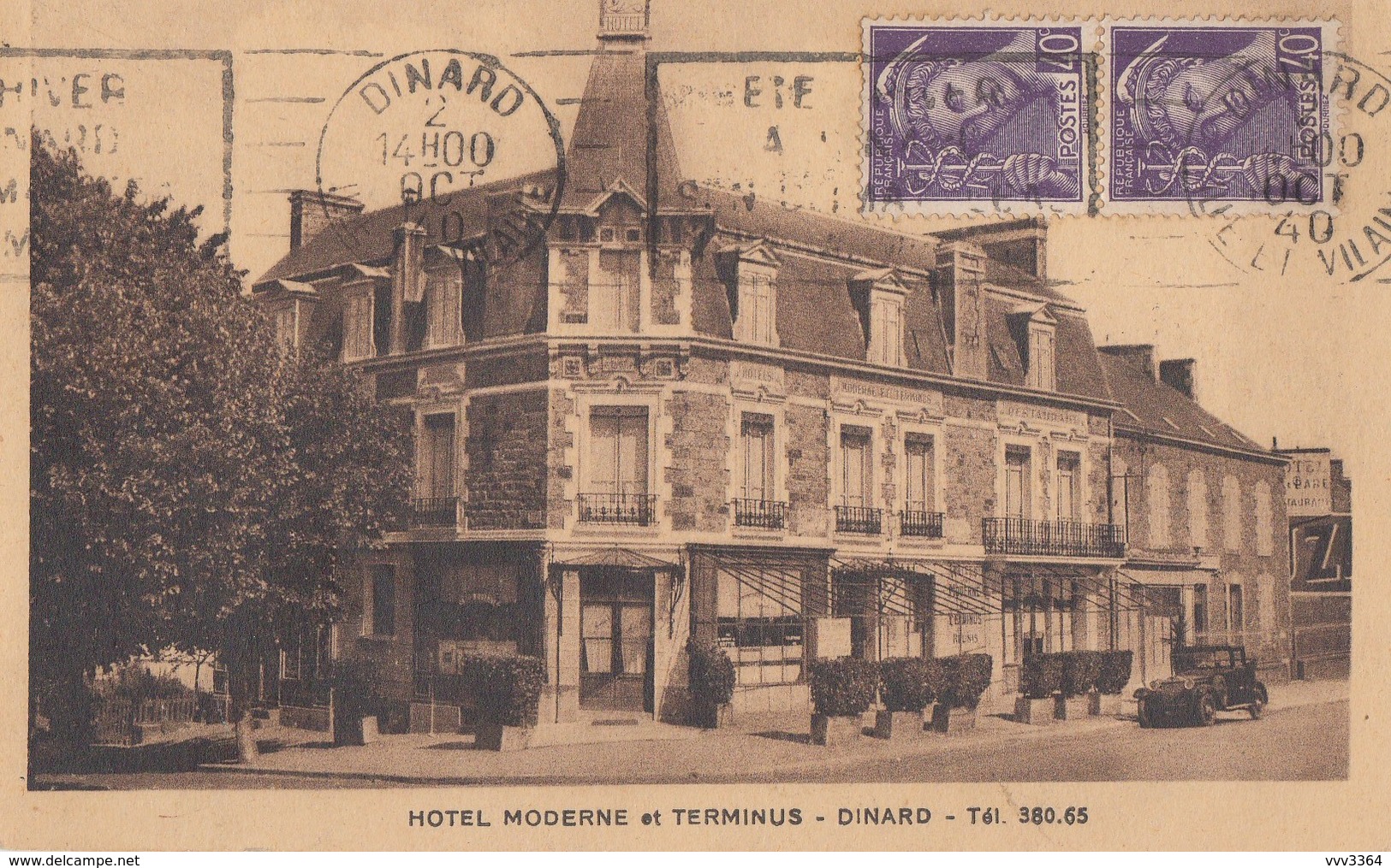 DINARD: Hôtel Moderne Et Terminus - Dinard