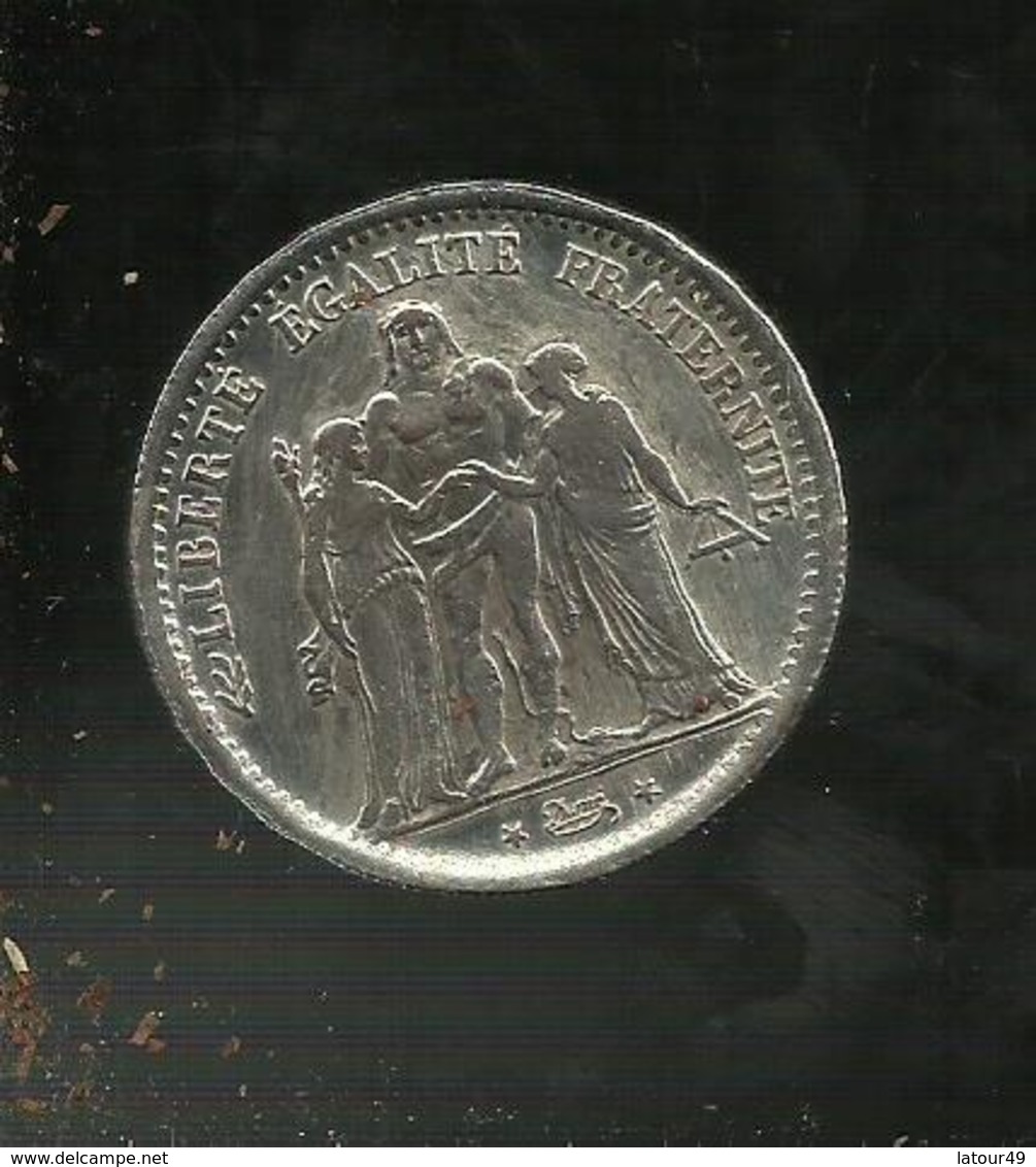 PIECE  5 FRANCS 1875 - Autres & Non Classés