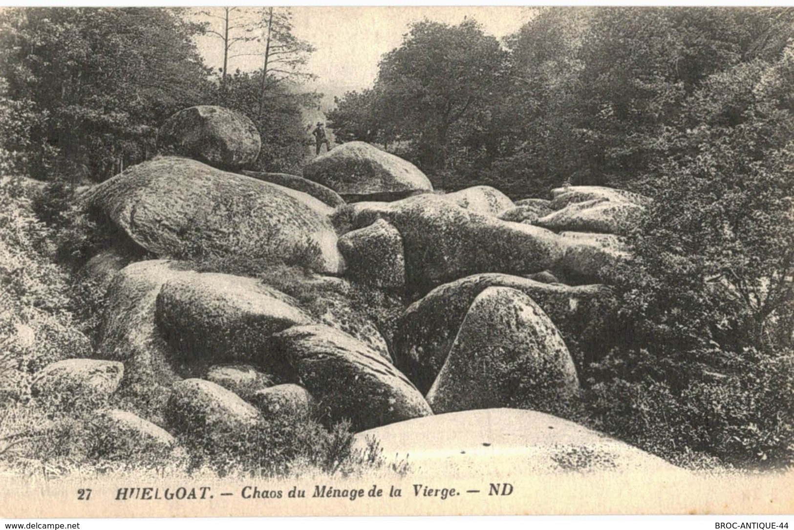 LOT N°538 - LOT DE + 120 CARTES LE HUELGOAT - LES CASCADES LES CHAOS LES GROTTES LE LAC ... ET ENVIRONS