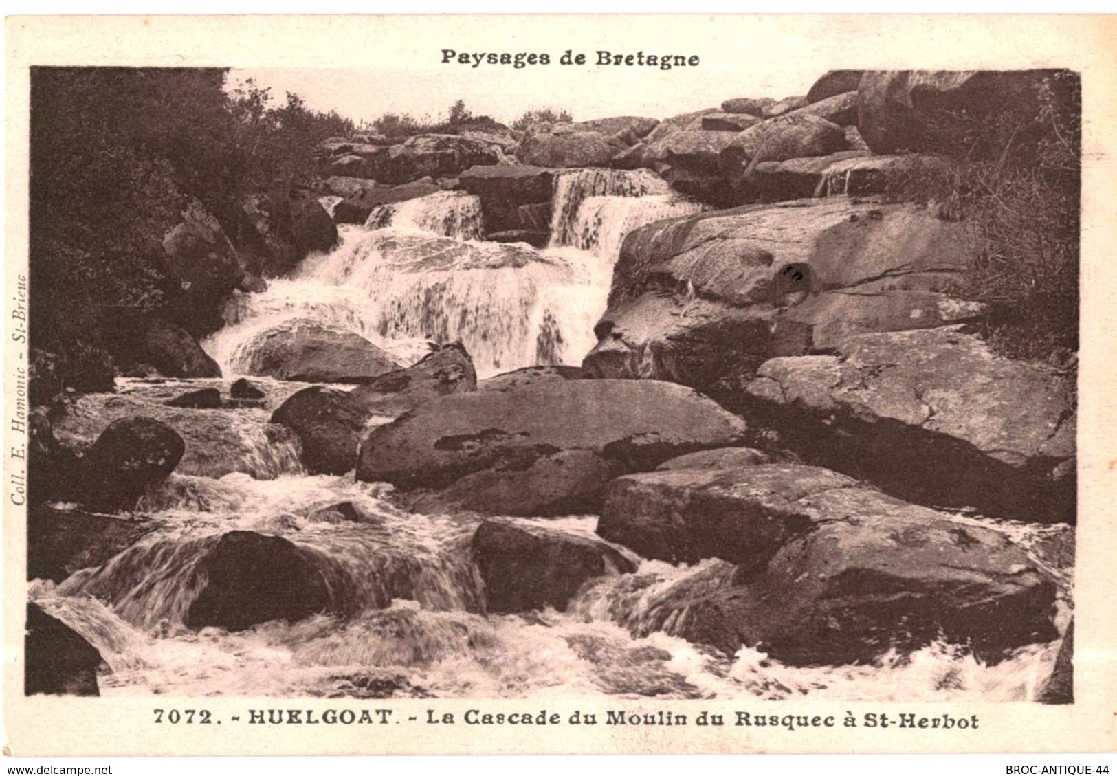 LOT N°538 - LOT DE + 120 CARTES LE HUELGOAT - LES CASCADES LES CHAOS LES GROTTES LE LAC ... ET ENVIRONS