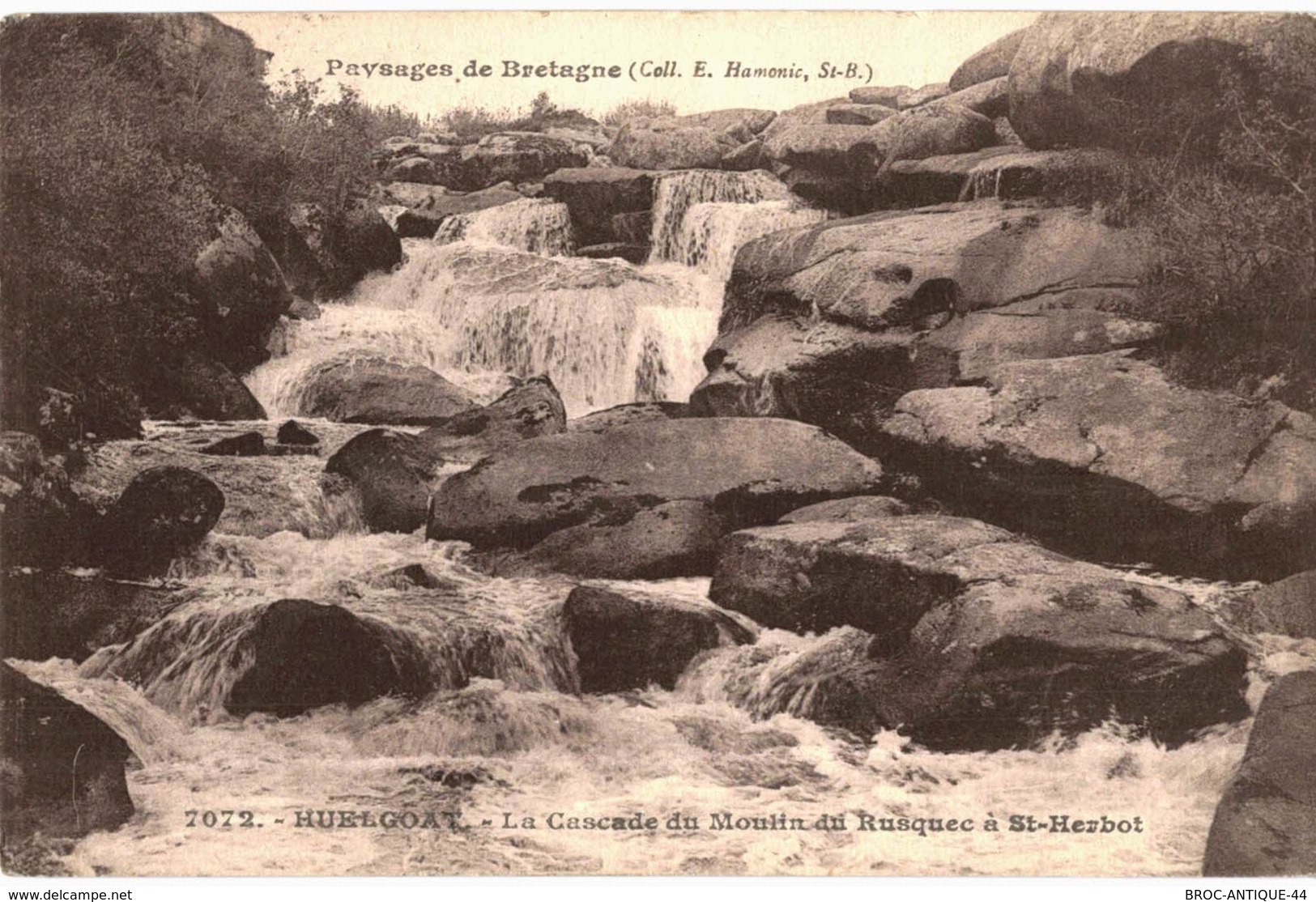 LOT N°538 - LOT DE + 120 CARTES LE HUELGOAT - LES CASCADES LES CHAOS LES GROTTES LE LAC ... ET ENVIRONS