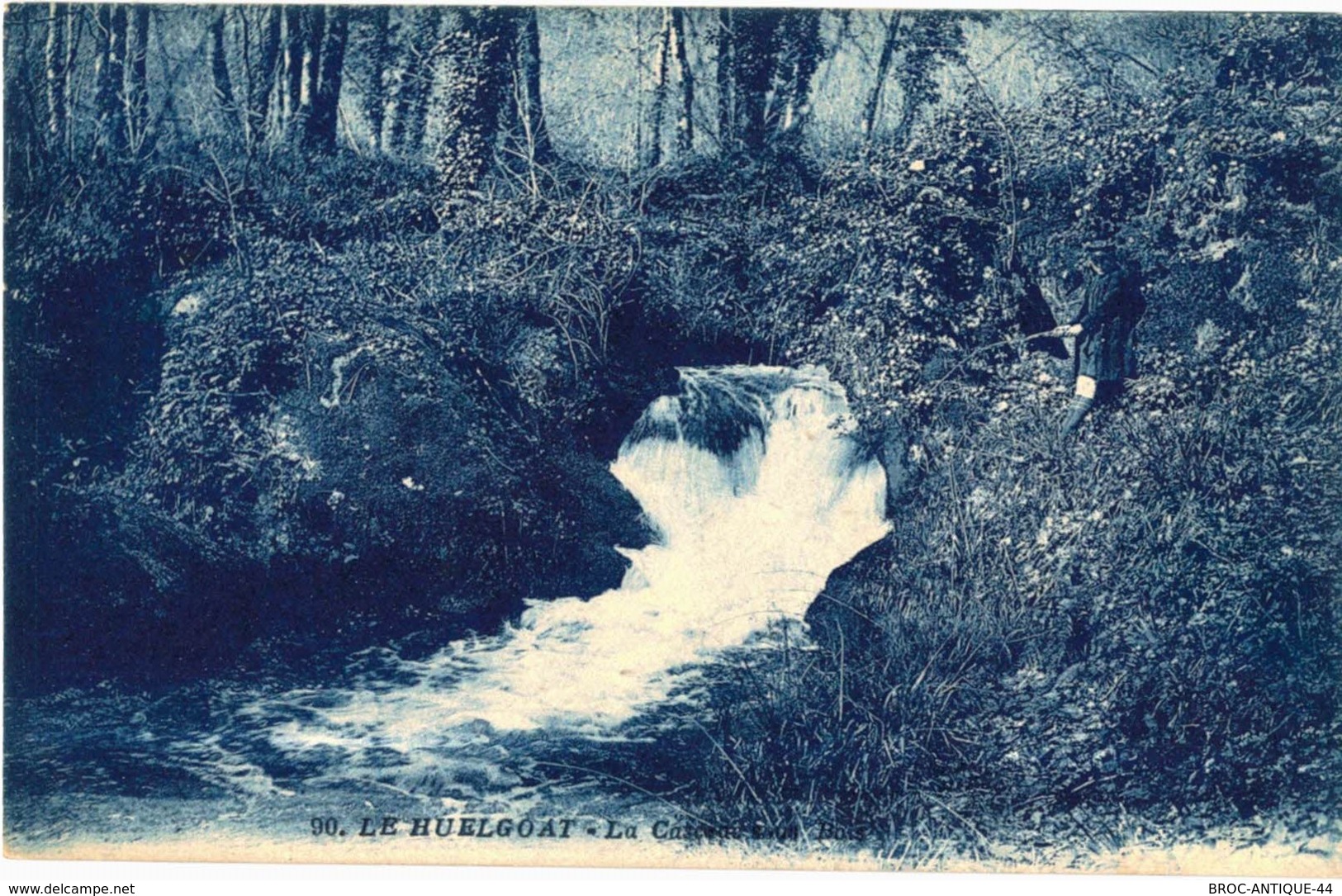 LOT N°538 - LOT DE + 120 CARTES LE HUELGOAT - LES CASCADES LES CHAOS LES GROTTES LE LAC ... ET ENVIRONS