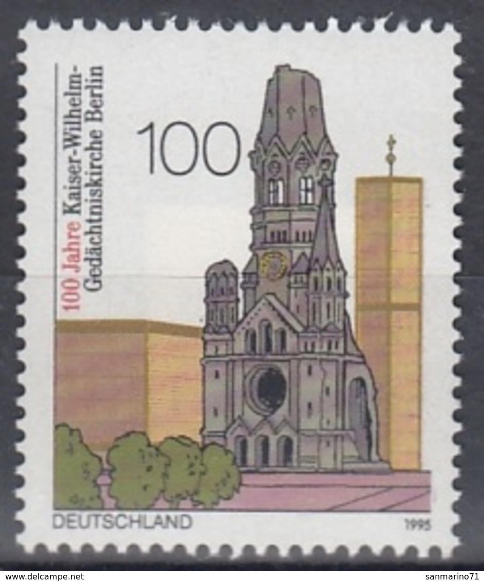 GERMANY Bundes 1812,unused - Churches & Cathedrals