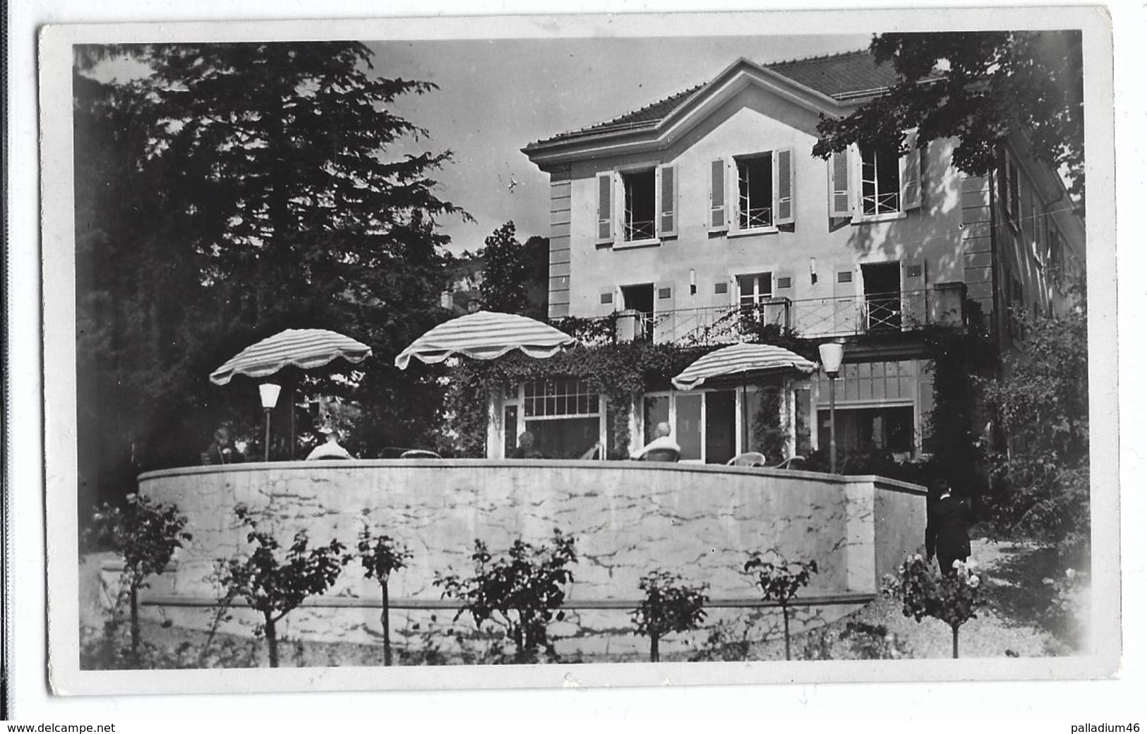 VAUD JONGNY AK Vevey, CO-OP, Jongny, Blick Auf Ein Hotel - Circulée Le 14.03.1935 - Jongny