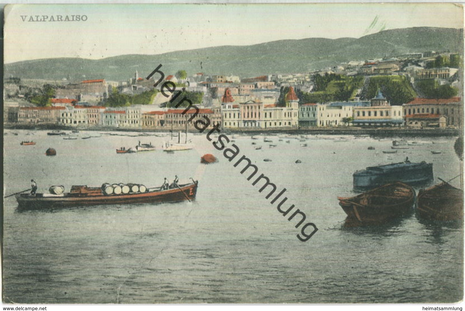 Valparaiso - Gesamtansicht - Verlag C. A. W. Grün - Chili