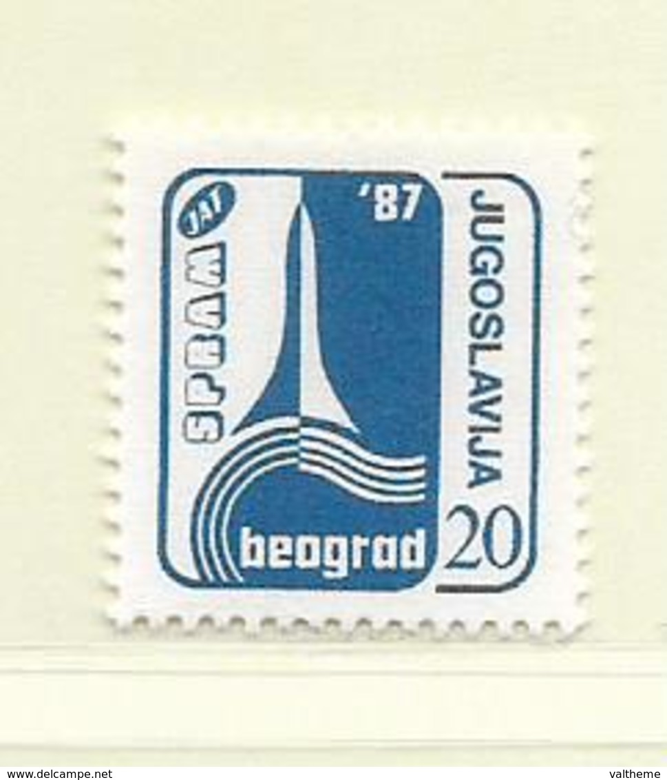 YOUGOSLAVIE  ( EU - 689 )   1987   N° YVERT ET TELLIER  N° 2123    N** - Unused Stamps