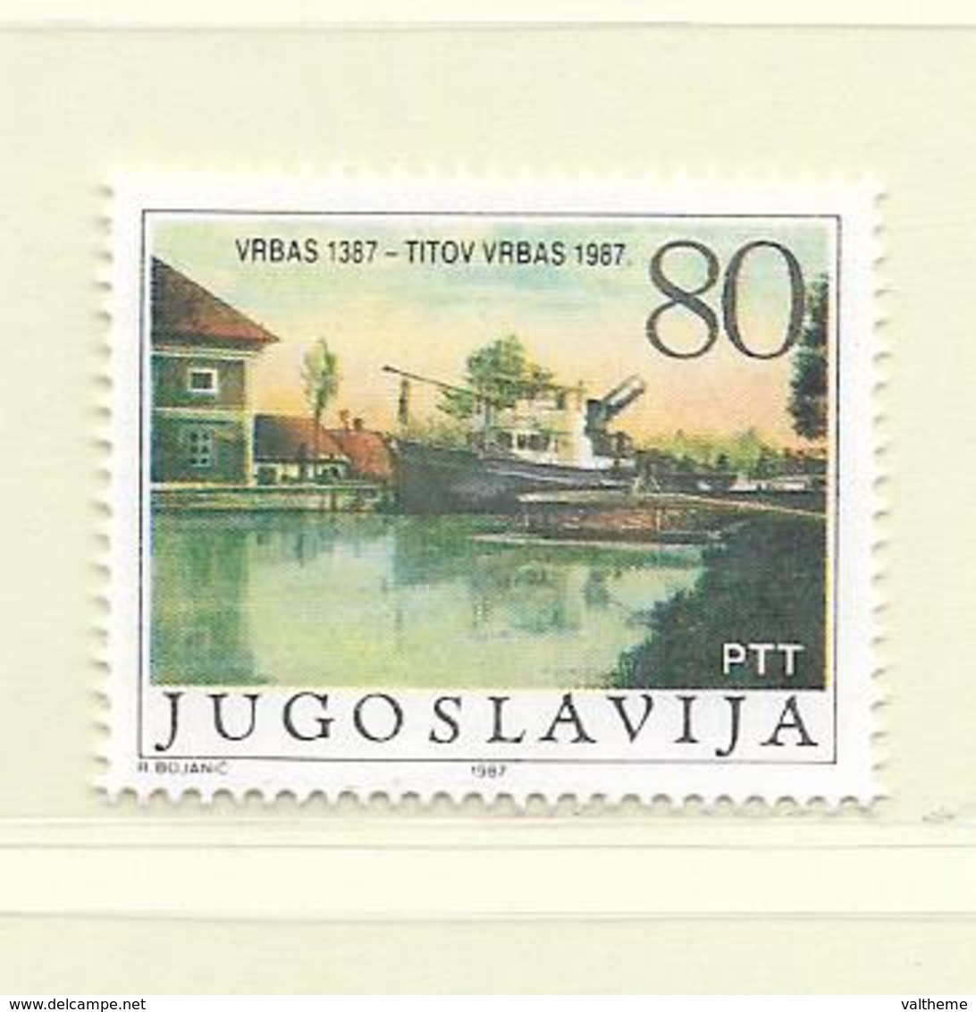 YOUGOSLAVIE  ( EU - 691 )   1987   N° YVERT ET TELLIER  N° 2126    N** - Unused Stamps