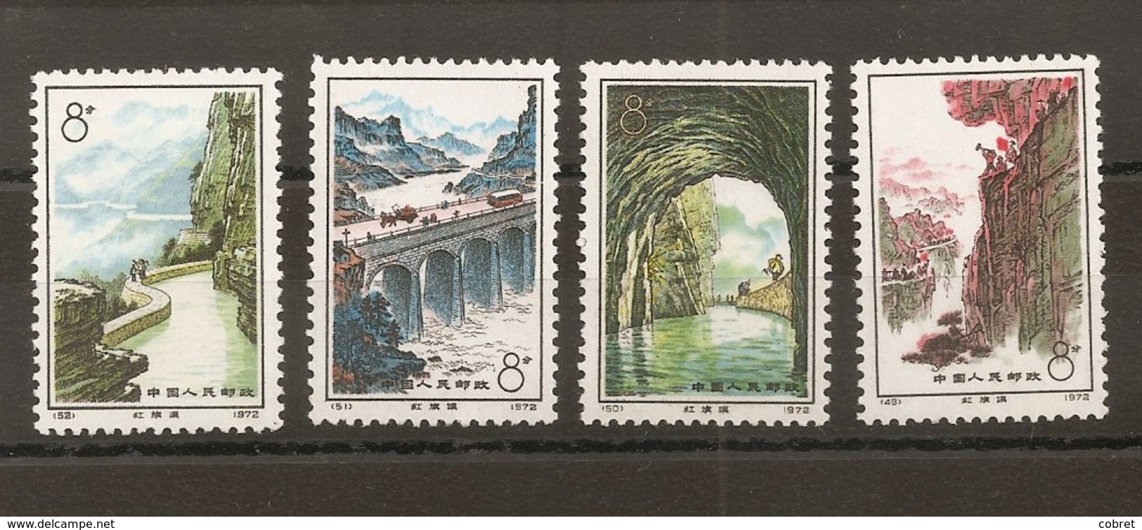 CHINE -  Timbres N°1865/68 - Unused Stamps