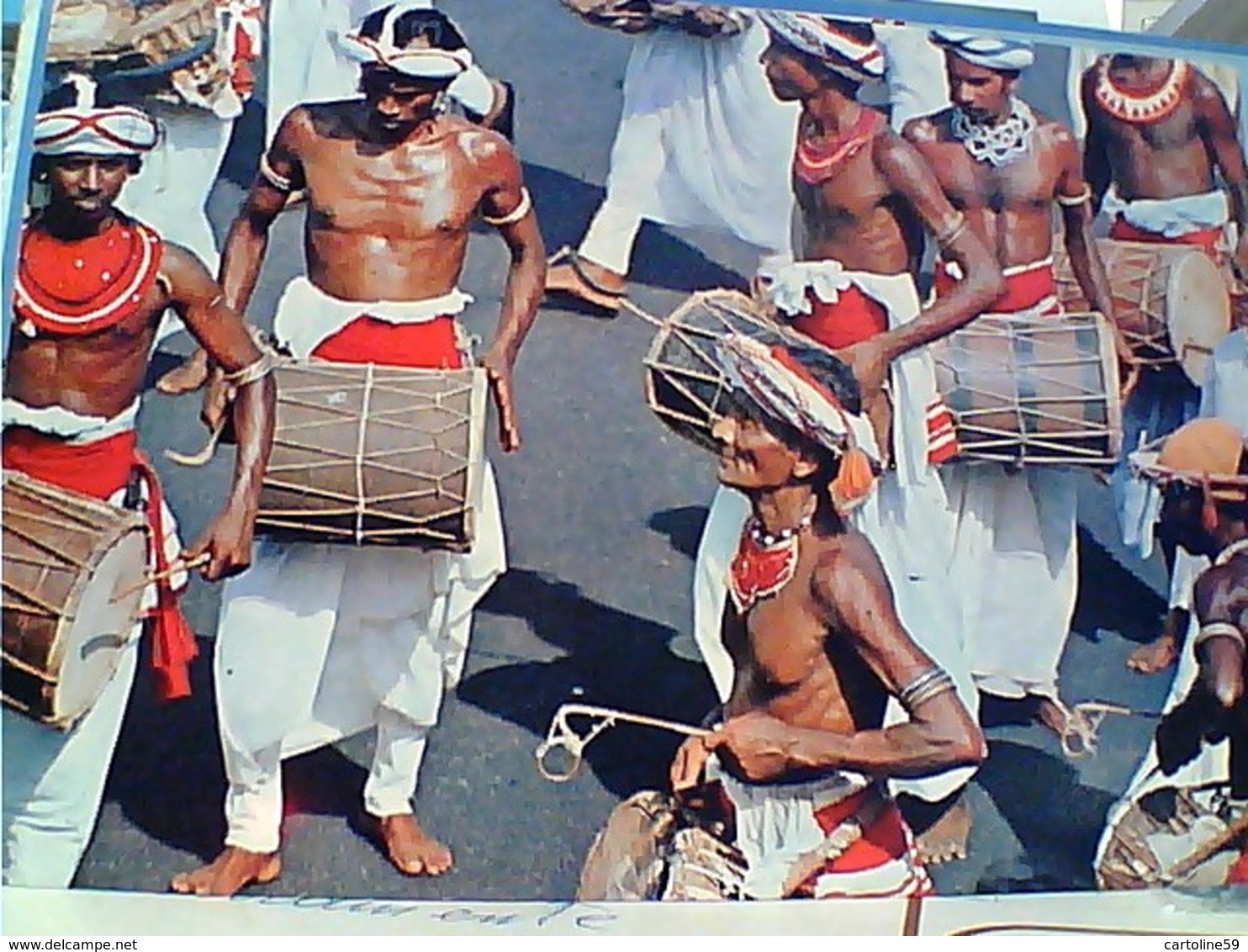 SRI LANK CEYLON HEWISI DRUMMERS KANDY   STAMP TIMBRE SELO 1 SUNDARA MURTI SWAMI 1978 GX5754 - Sri Lanka (Ceylon)