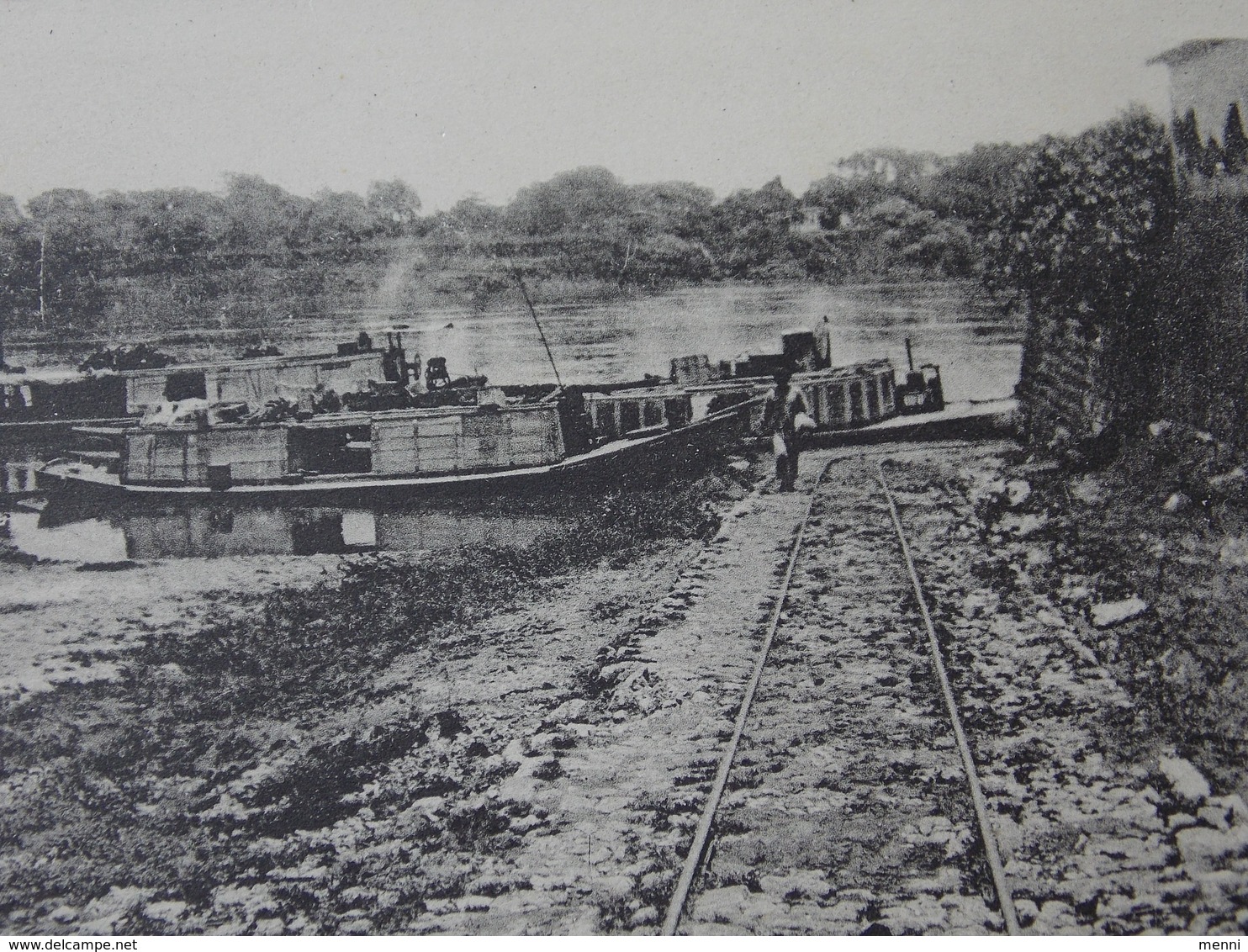 CPA Postcard Brazil Brasil - CUIABA CUYABA - Railway Down To The Boat Quay - Cuiabá