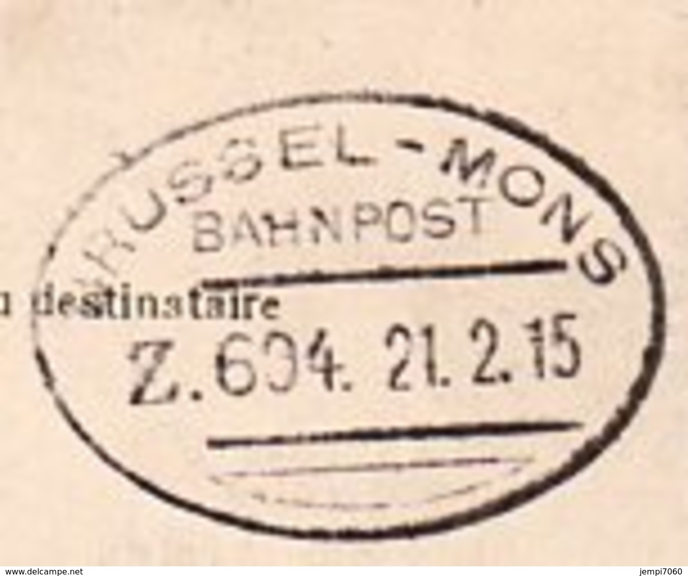Deux Cartes Postales Anciennes Envoyées Par Un Soldat Allemand En 1915 / Oblitération Bahnhof Et Bahnpost - Documenti