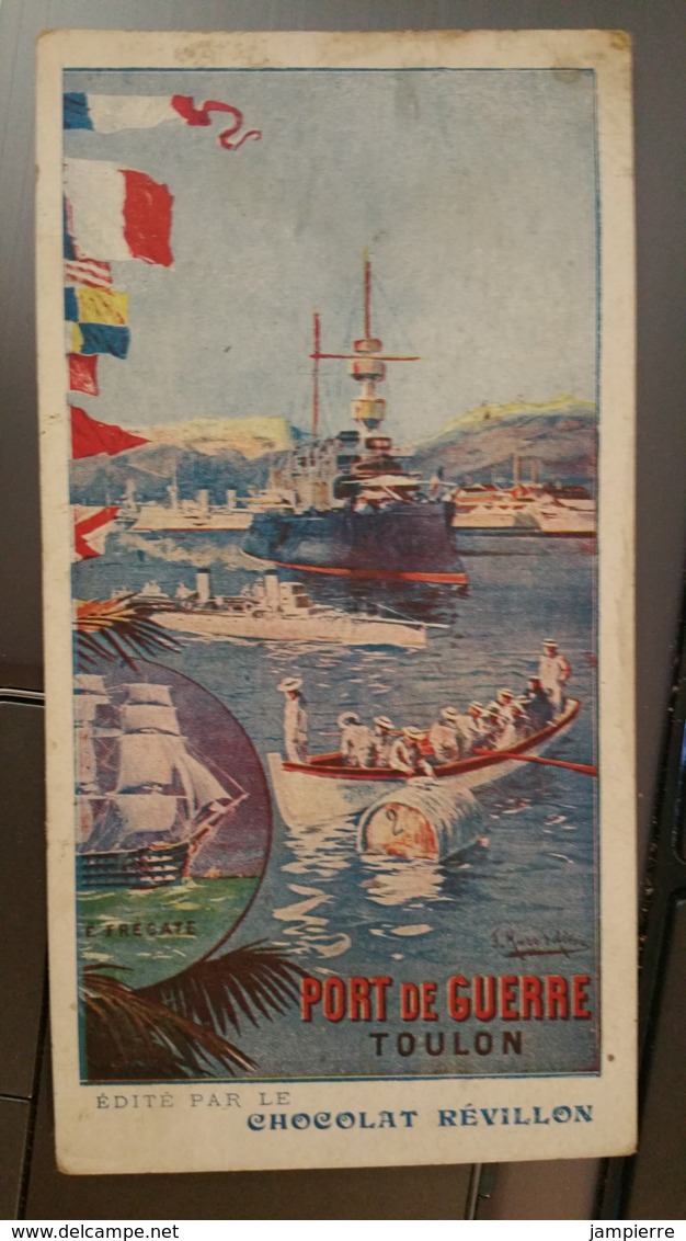 Port De Guerre - Toulon - Edité Par Le Chocolat Révillon - F. Hugo D'Alesi - Revillon