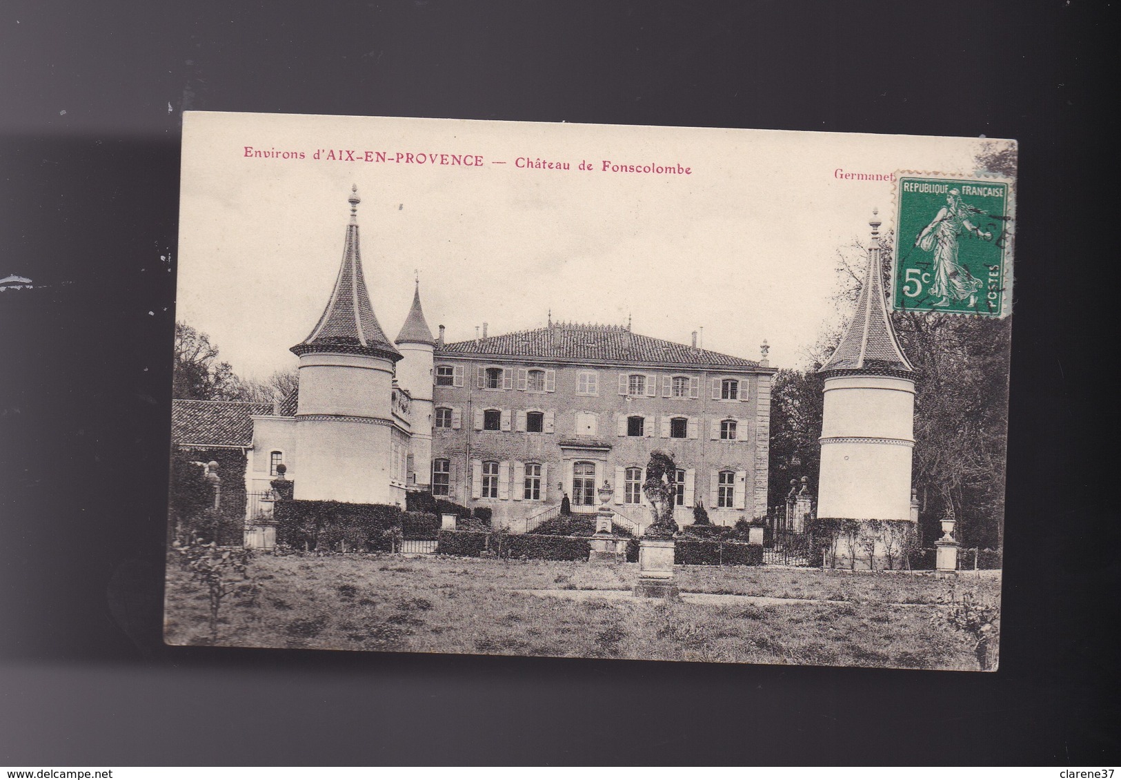 13 BOUCHES DU RHONE , AIX Le Château De FONSCOLOMBE - Aix En Provence