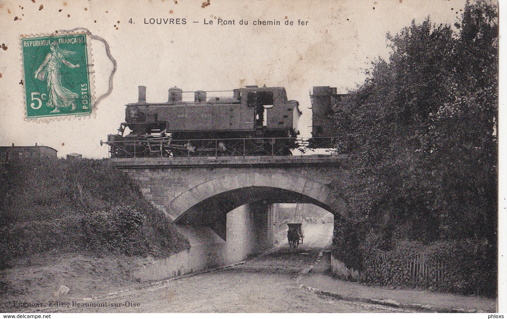 Louvres/95/ Le Pont Du Chemin De Fer/ Réf:fm835 - Louvres