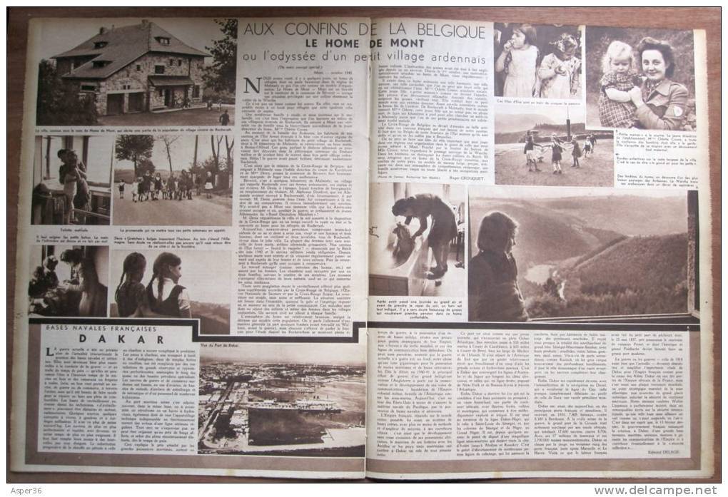 Magazine Articles "Camps Du Japon, Mont (Bévercé) Rocherath Büllingen" 1945 - 1939-45