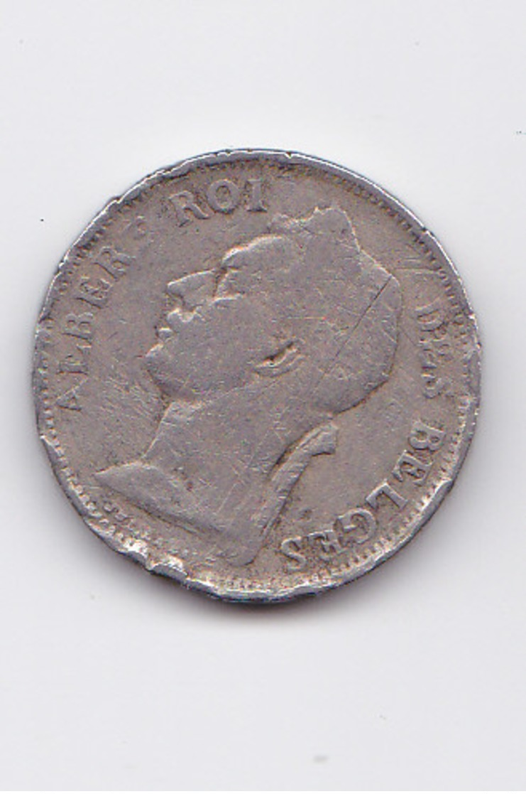 50 CENTIMES - 1929 - Pièce Interessante - 1910-1934: Albert I