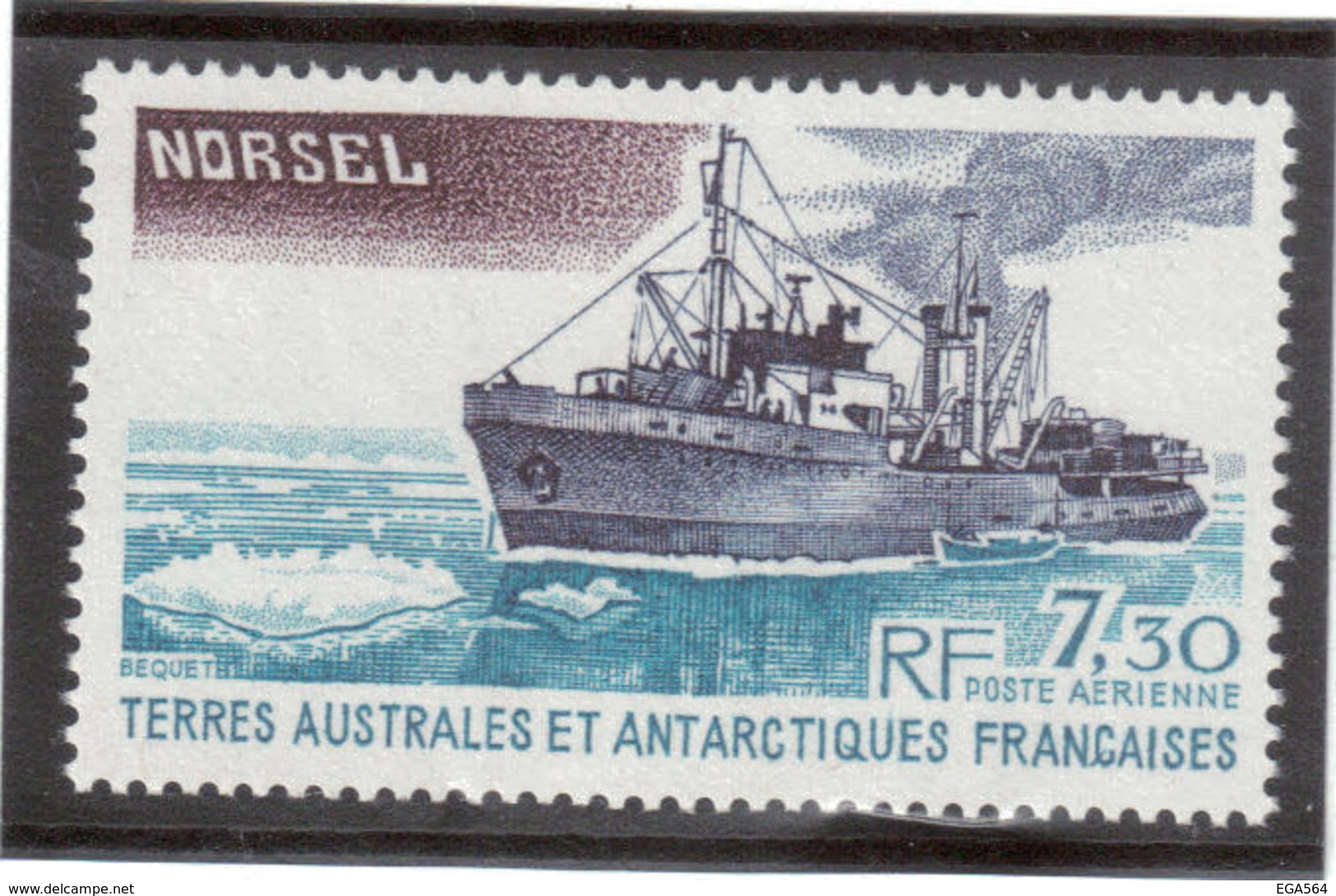 B1 - TAAF - PA64** MNH De 1980 - Bateau Le " NORSEL " - Neufs