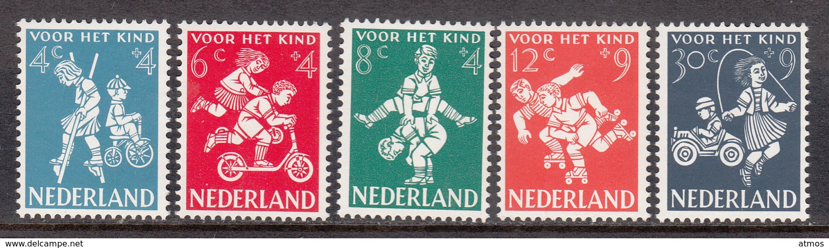 The Netherland MNH NVPH Nr 715/19 From 1958 / Catw 10.00 EUR - Nuevos