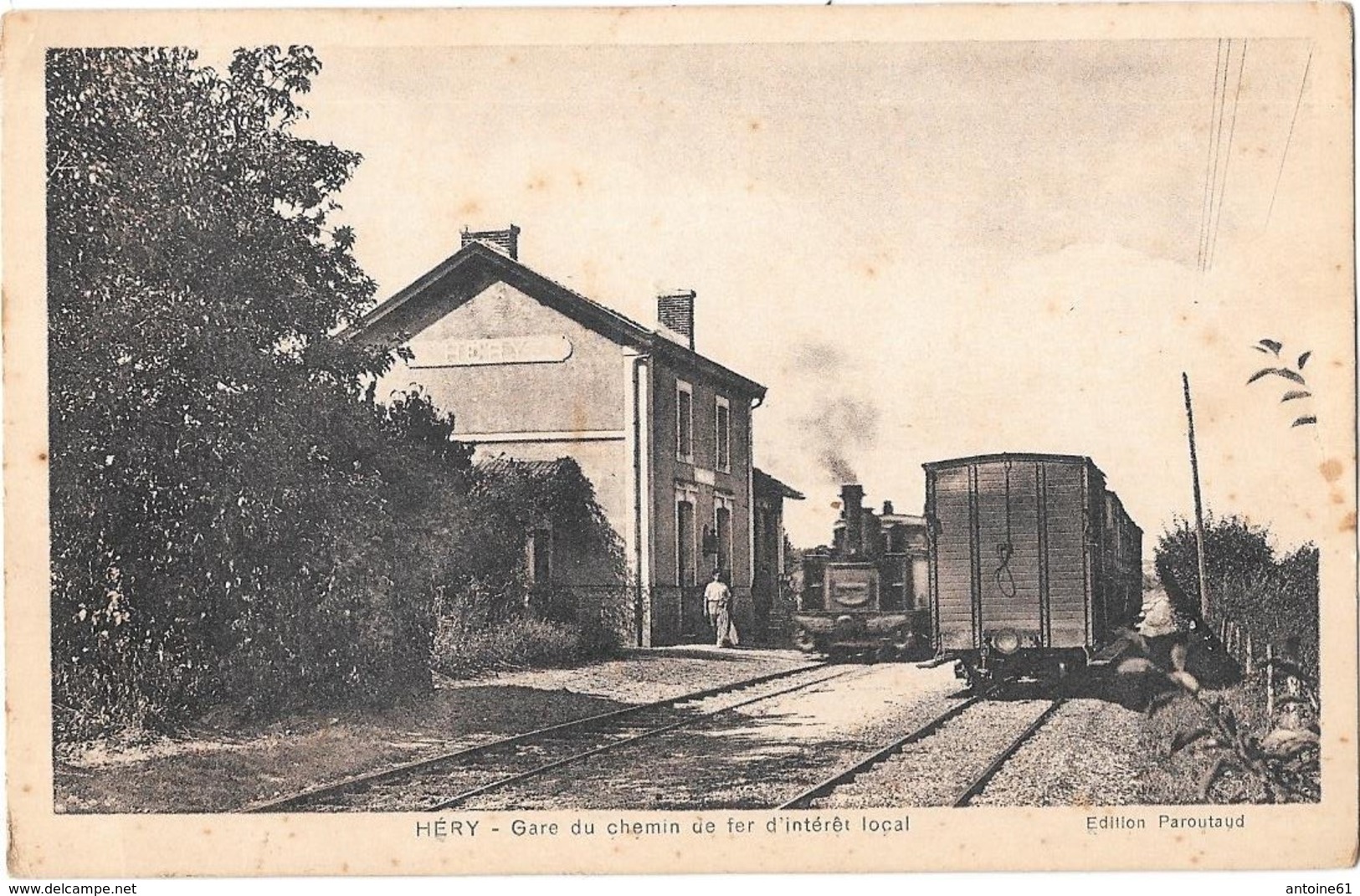 HERY -- Gare Du Chemin De Fer D'interêt Général - Hery