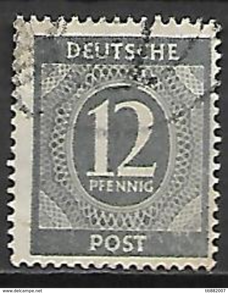 ALLEMAGNE    -   1946 .  Y&T  N° 9 Oblitéré - Used