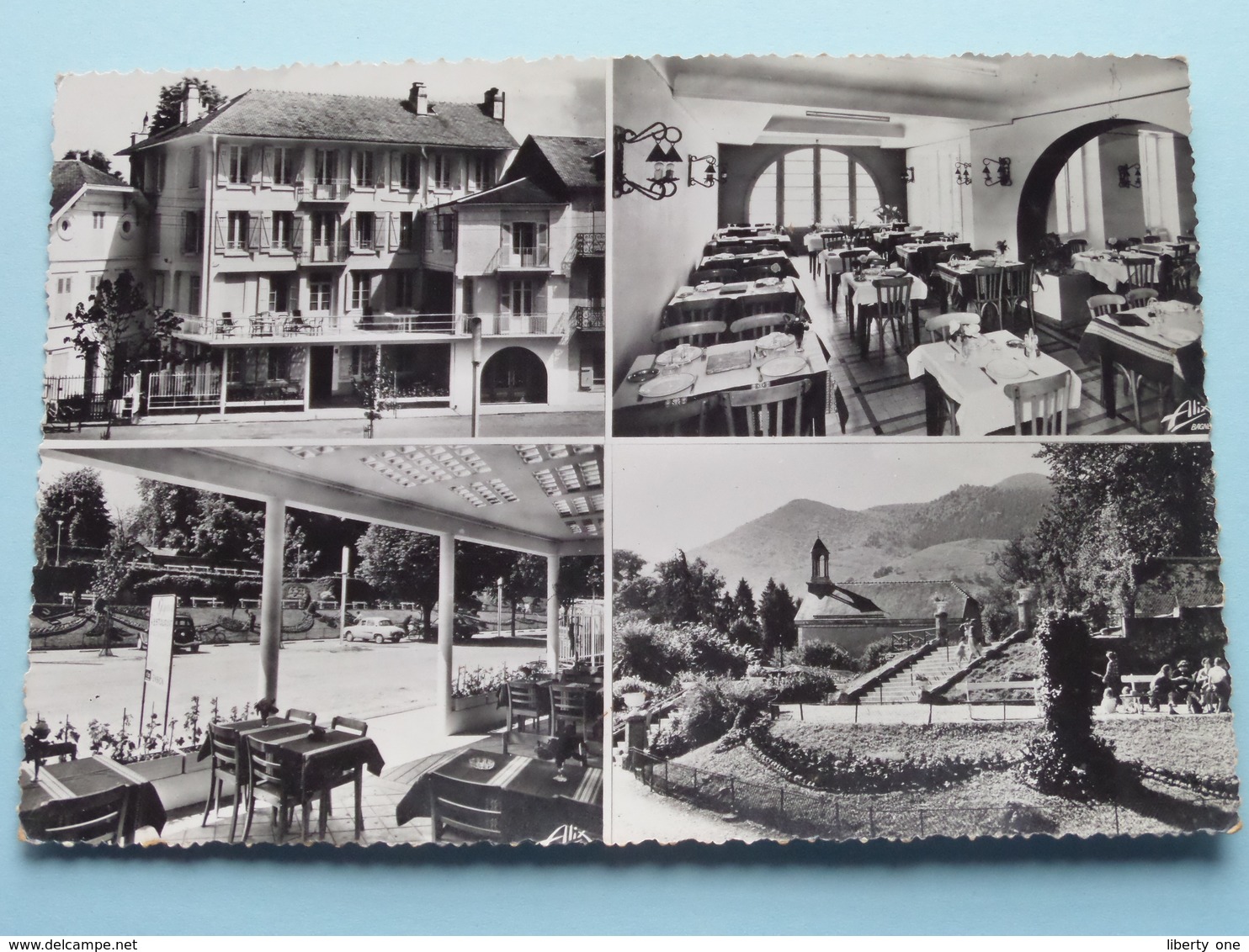 Hotel LES GLYCINES ( Prop. Mr. & Mme CAMPASSENS ) Photo ALIX - Anno 19?? ( Zie / Voir Photo ) ! - Bagneres De Bigorre