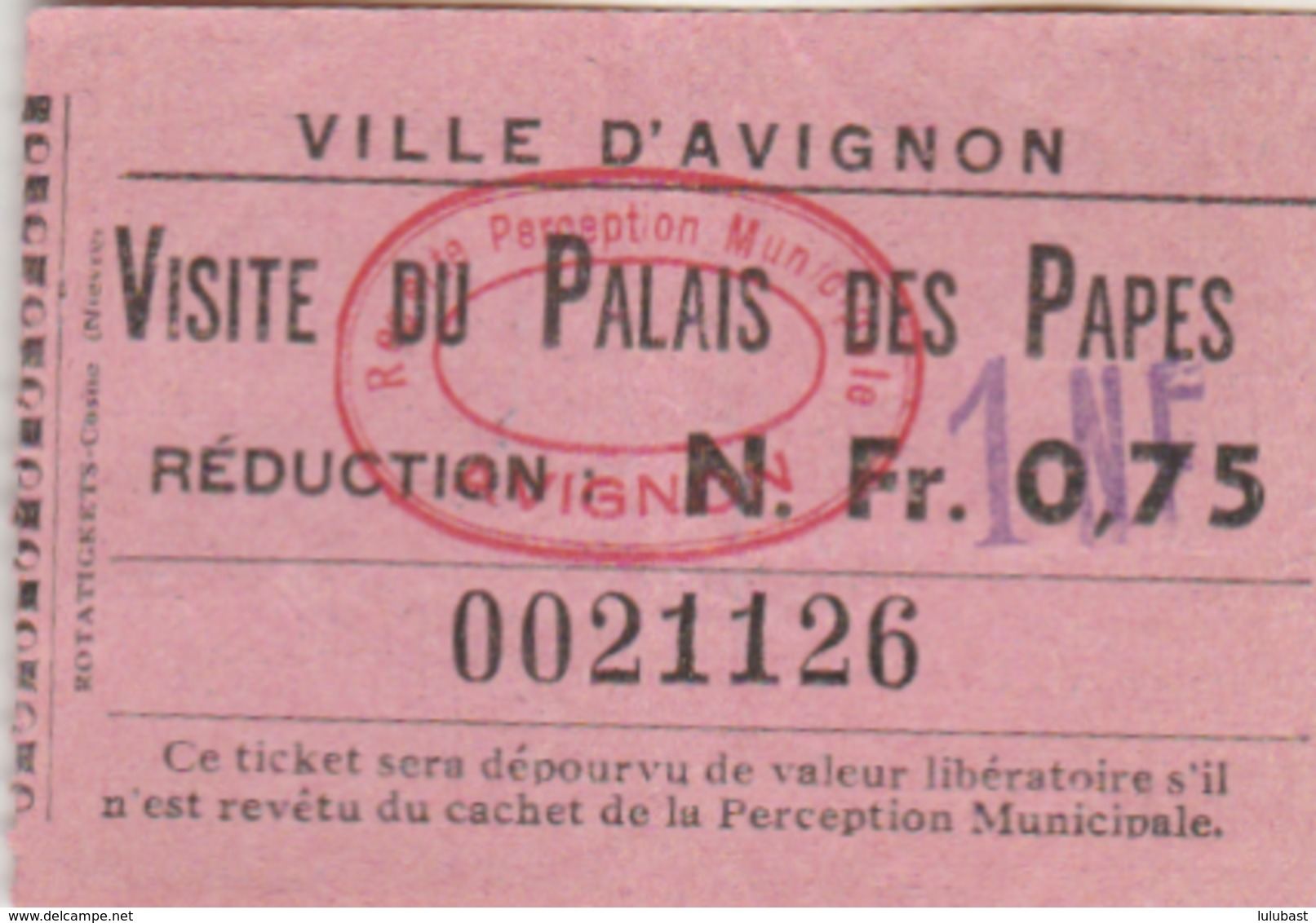 Avignon : Ticket D'entrée Pour La Visite Du Palais Des Papes - Tickets D'entrée