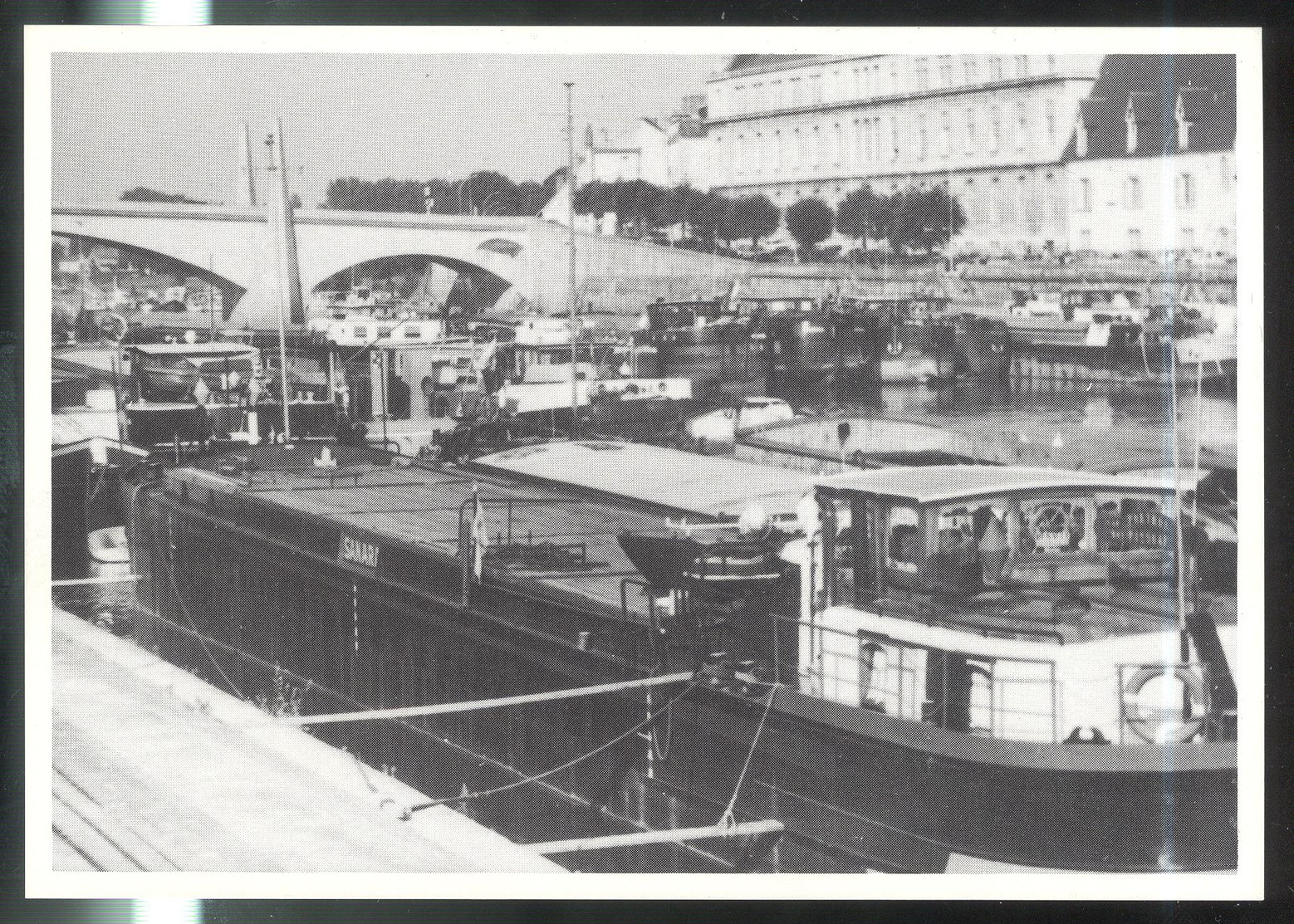 CPM Chalon Sur Saône - Grève Des Mariniers Juin 1984 - N° 88 Sur 250 Exemplaires - Chalon Sur Saone