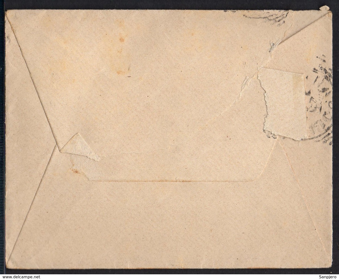 ITALY KINGDOM ITALIA REGNO 1904. FERROVIA NAPOLI CITTA LETTERA COVER - Other & Unclassified