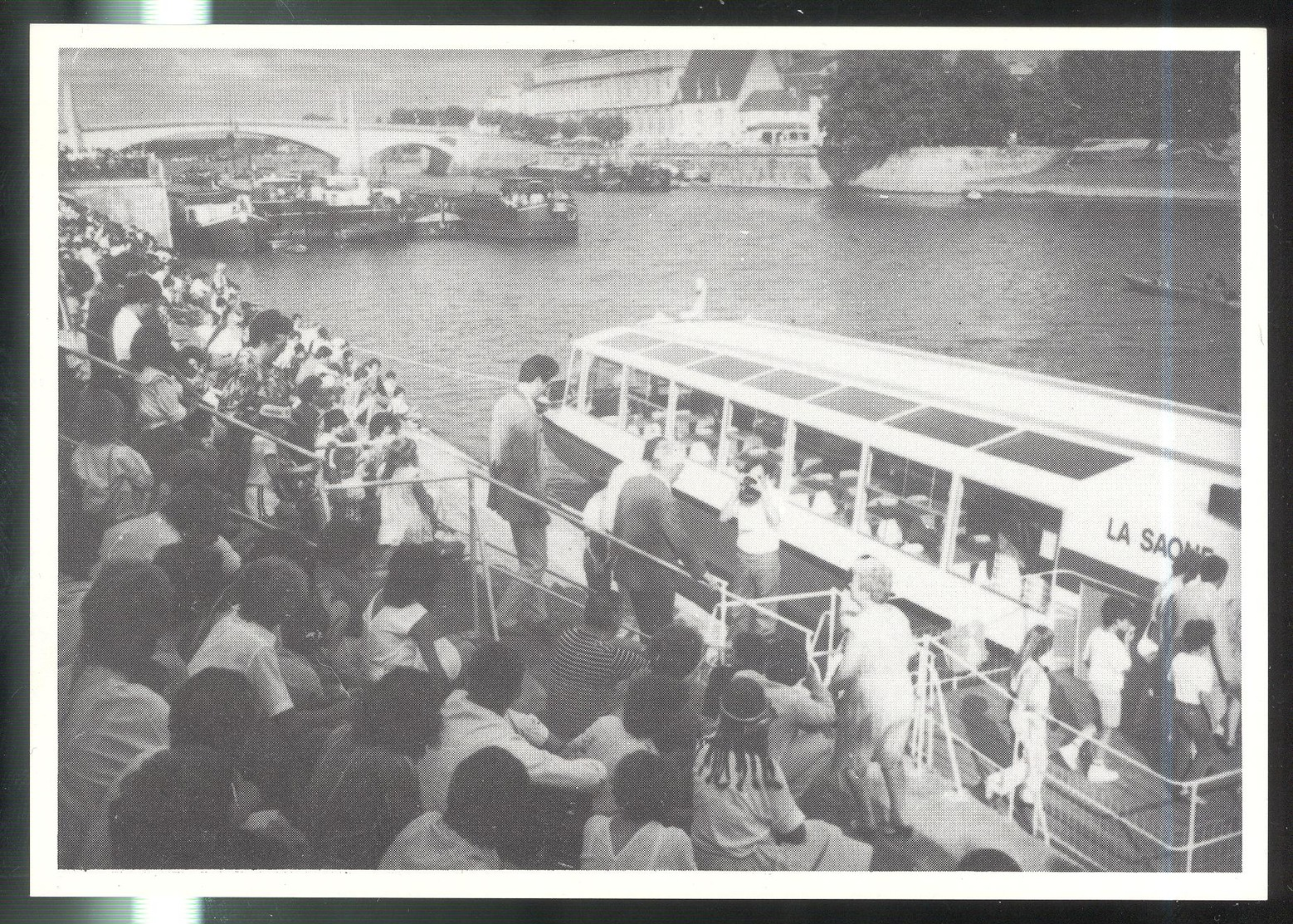 CPM Chalon Sur Saône - Embarquement Sur "La Saône" Juillet 1984 - N° 88 Sur 250 Exemplaires - Chalon Sur Saone