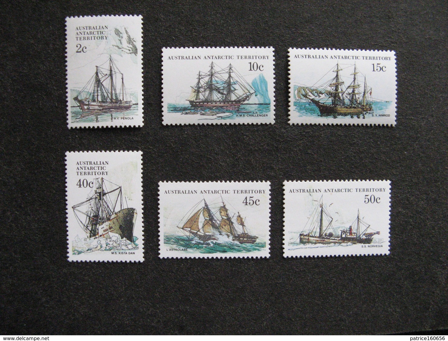 Territoire Antarctique Australien: TB Série N° 47 Au N° 52, Neufs XX. - Unused Stamps