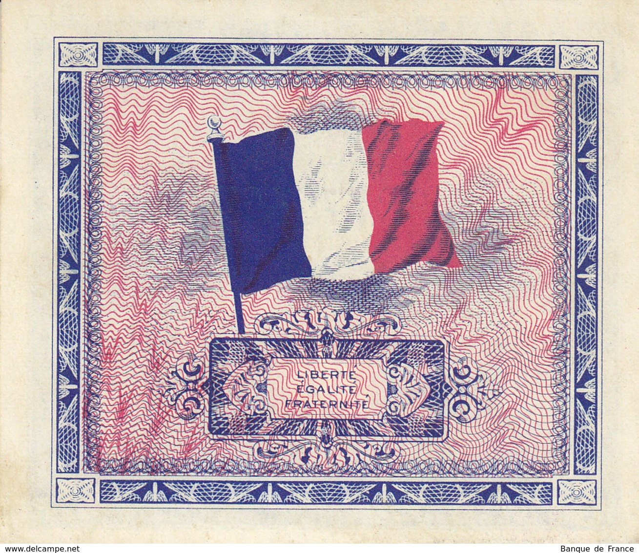 Billet 10 F Verso Drapeau 1944 FAY VF18.1 N° 38779498 NEUF - 1944 Drapeau/France