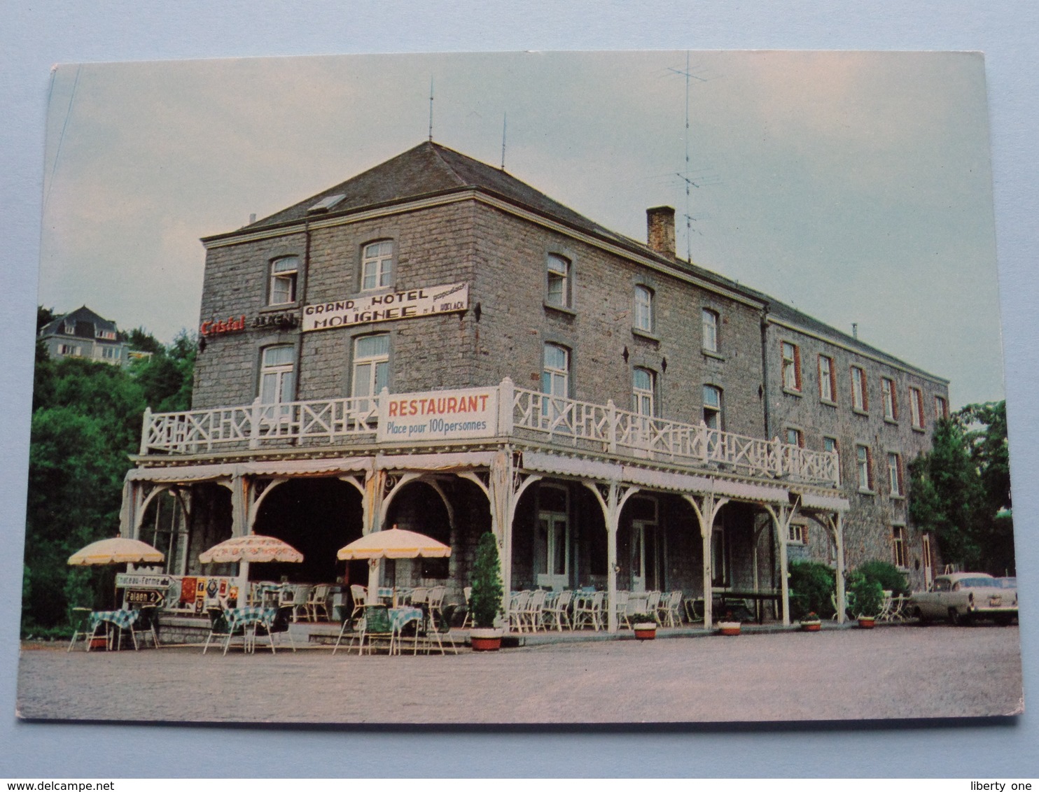 Grand Hotel De La MOLIGNEE ( Pr. Mme A. Hoflack ) FALAEN ( Dereume ) Anno 19?? ( Zie Foto Voor Details ) ! - Onhaye