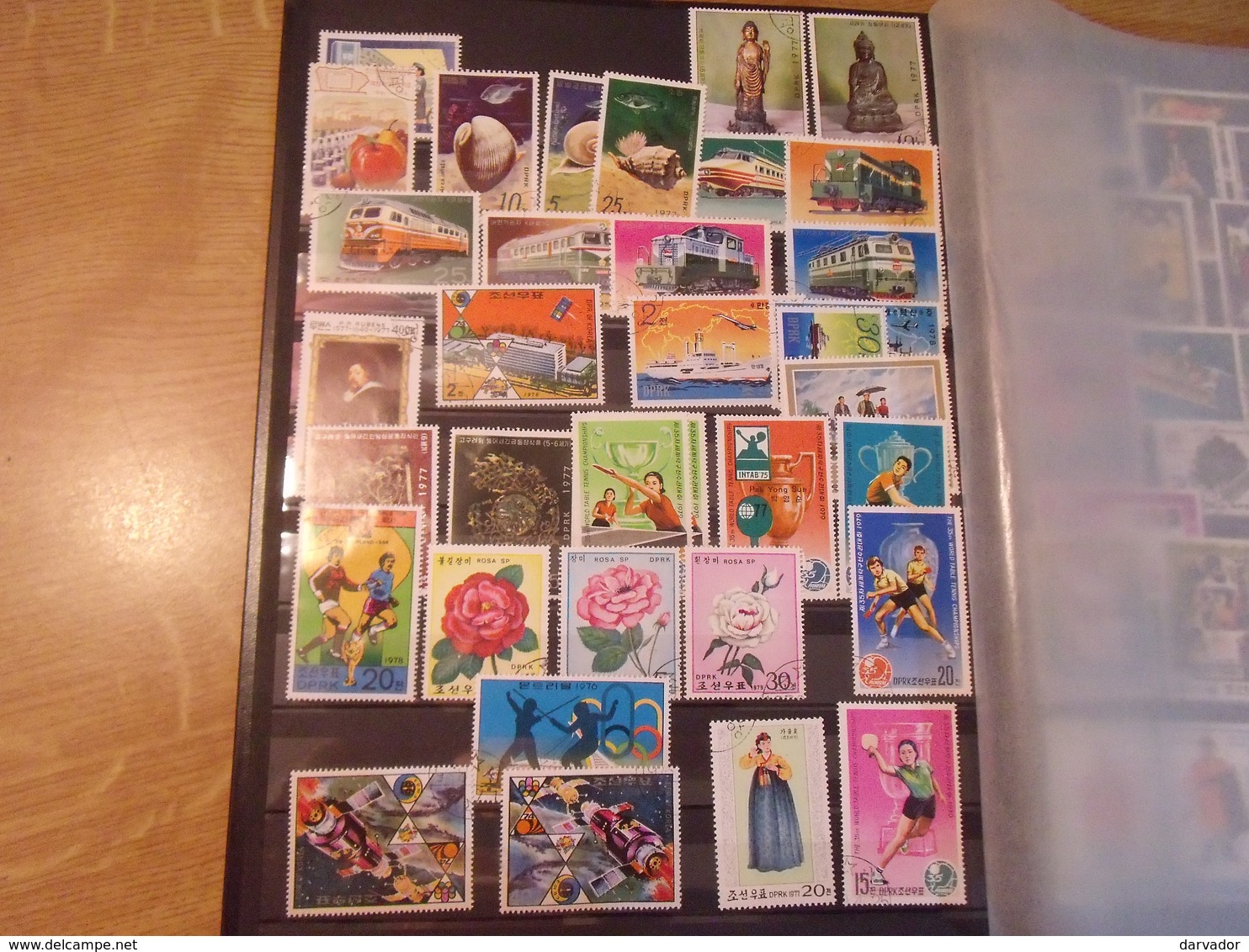 Album D / Collection De Timbres Divers Monde , Asie , Corée Etc /  Tous Oblitérés , Nombreuses Thématique    Ttb - Collections (with Albums)