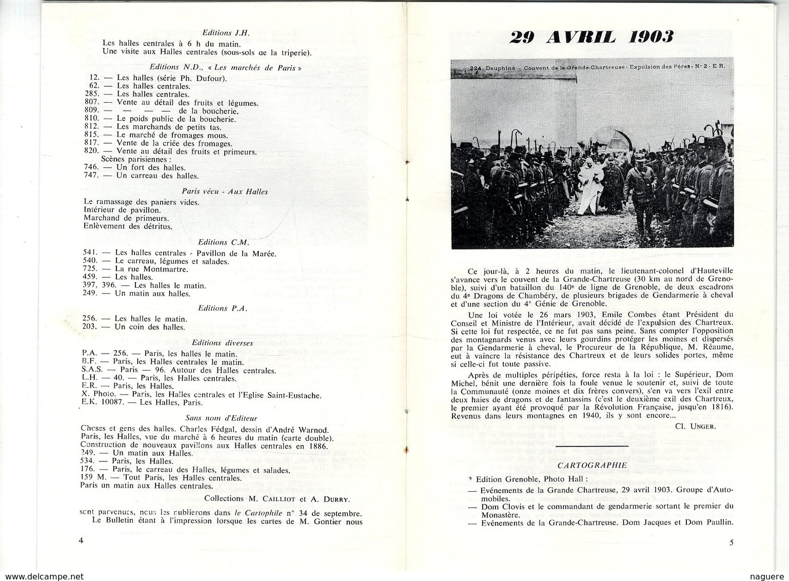 LE CARTOPHILE  JUIN 1974  N° 33  -  24 PAGES   29 AVRIL 1903 CLEMENCEAU LE POISSON D AVRIL THIERS  KIRCHNER  Etc - French