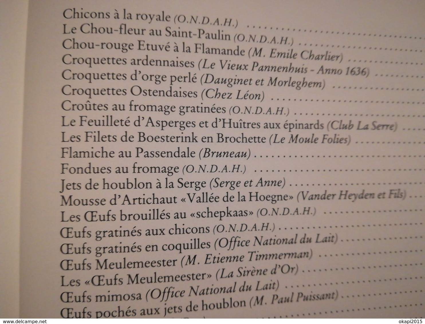 DÉCOUVREZ LA GASTRONOMIE BELGE VIEUX LIVRE CUISINE RÉGIONALISME BELGIQUE BRUXELLES ANNÉE 1983