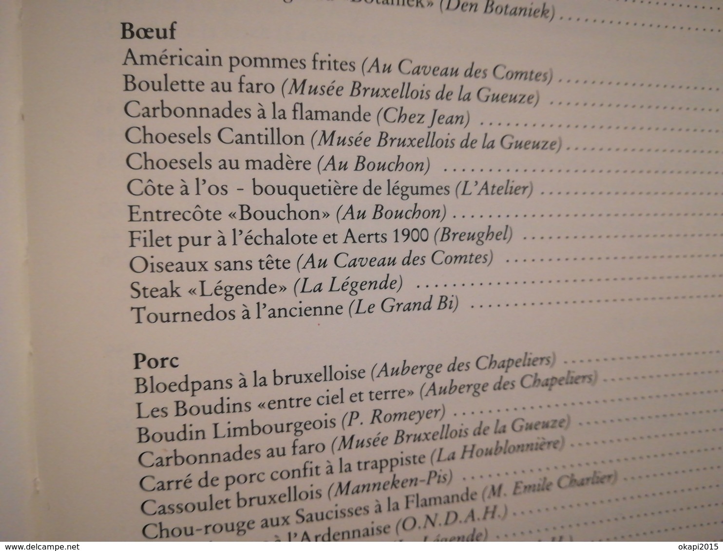 DÉCOUVREZ LA GASTRONOMIE BELGE VIEUX LIVRE CUISINE RÉGIONALISME BELGIQUE BRUXELLES ANNÉE 1983