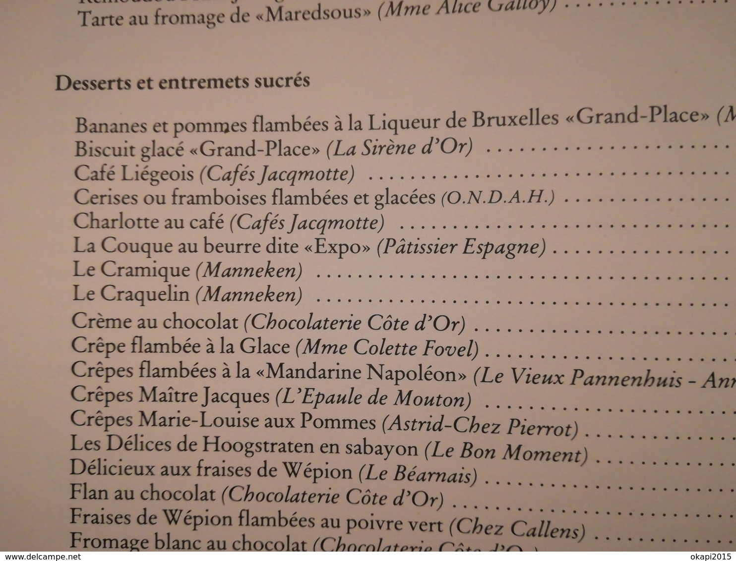 DÉCOUVREZ LA GASTRONOMIE BELGE VIEUX LIVRE CUISINE RÉGIONALISME BELGIQUE BRUXELLES ANNÉE 1983