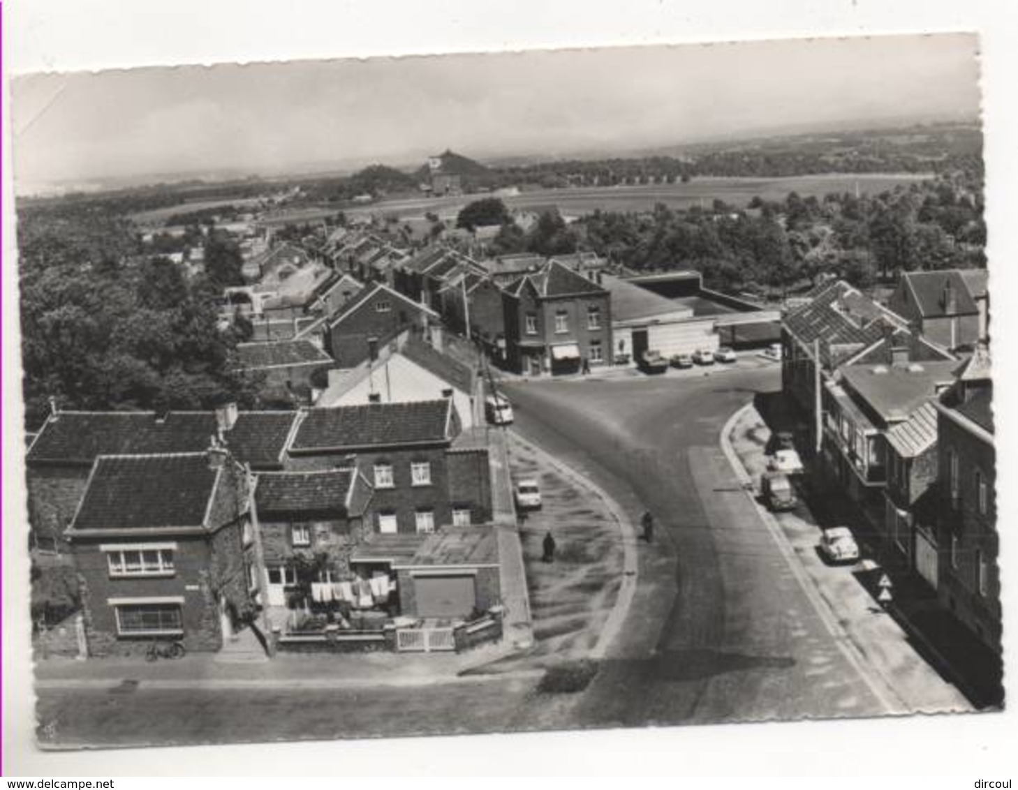 39644 -  Blegny Trembleur Place Ste Gertrude Et Rue De La Station - Blégny