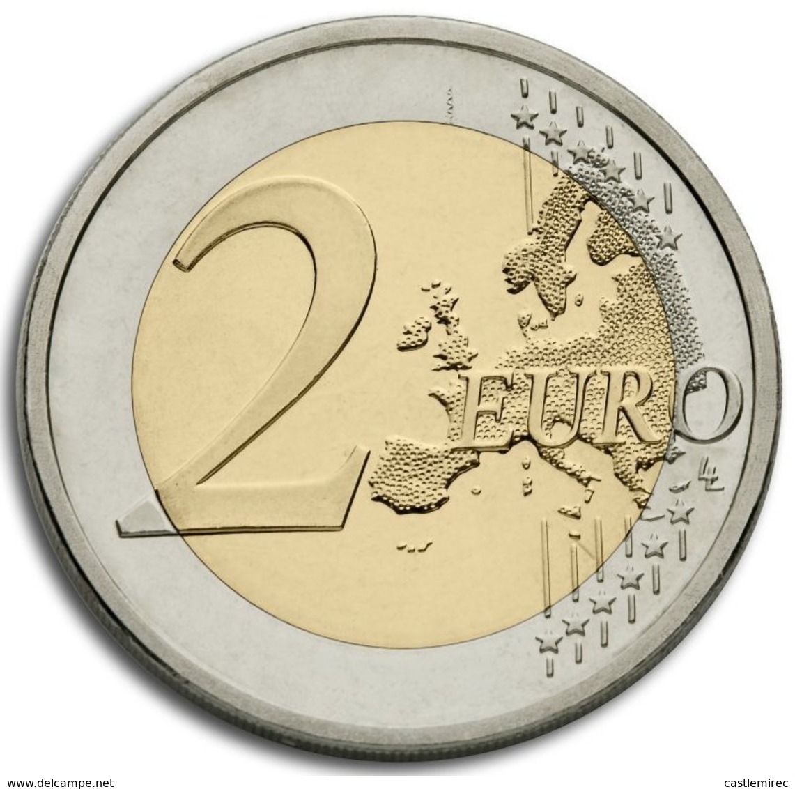 GERMANY_2 Euro UNC (Bayern/Neuschwanstein Castle) SERIA D - Gedenkmünzen