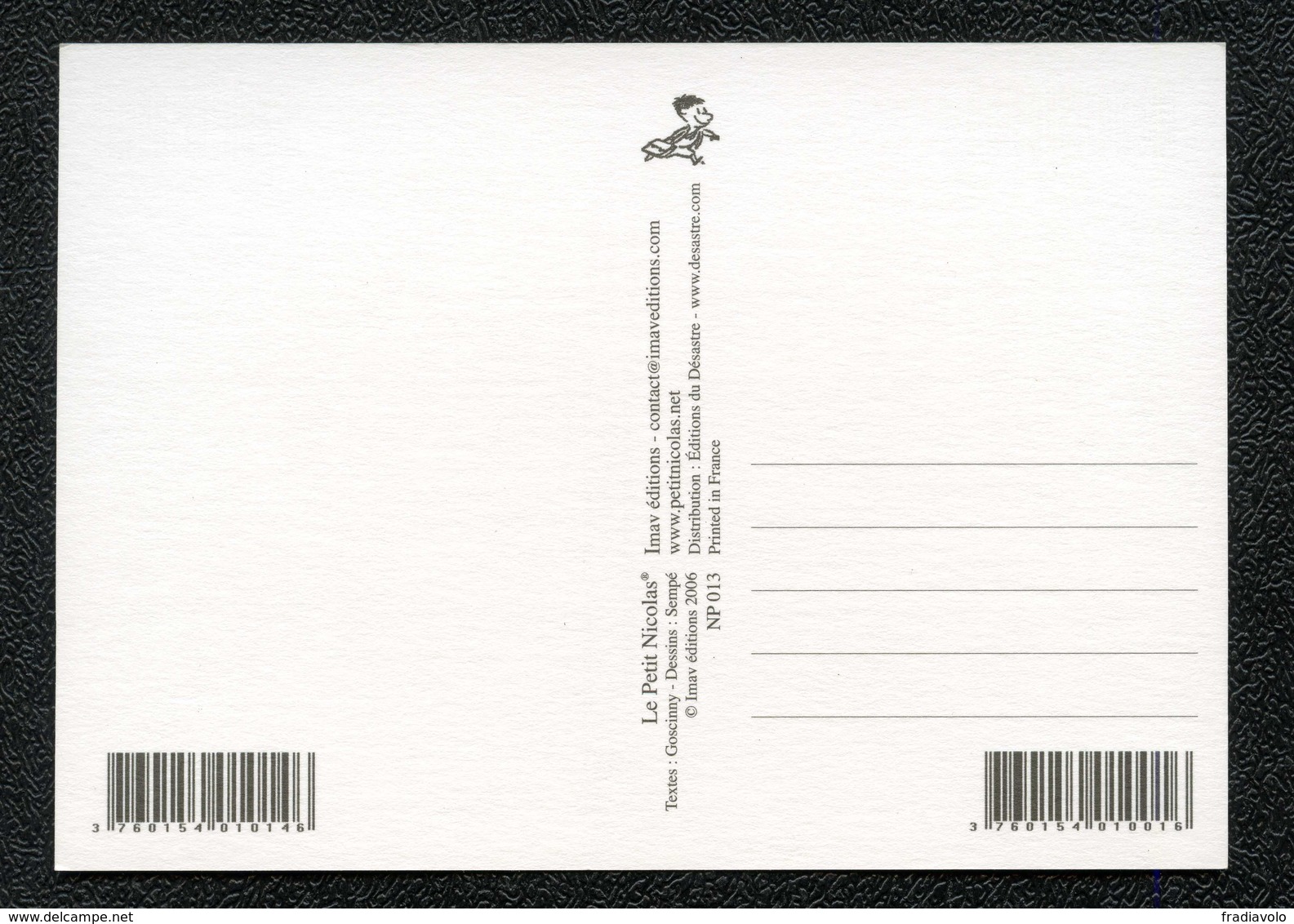 Le Petit Nicolas - Sempé - 2006 - Editions Du Désastre - N° 013 - Sempé