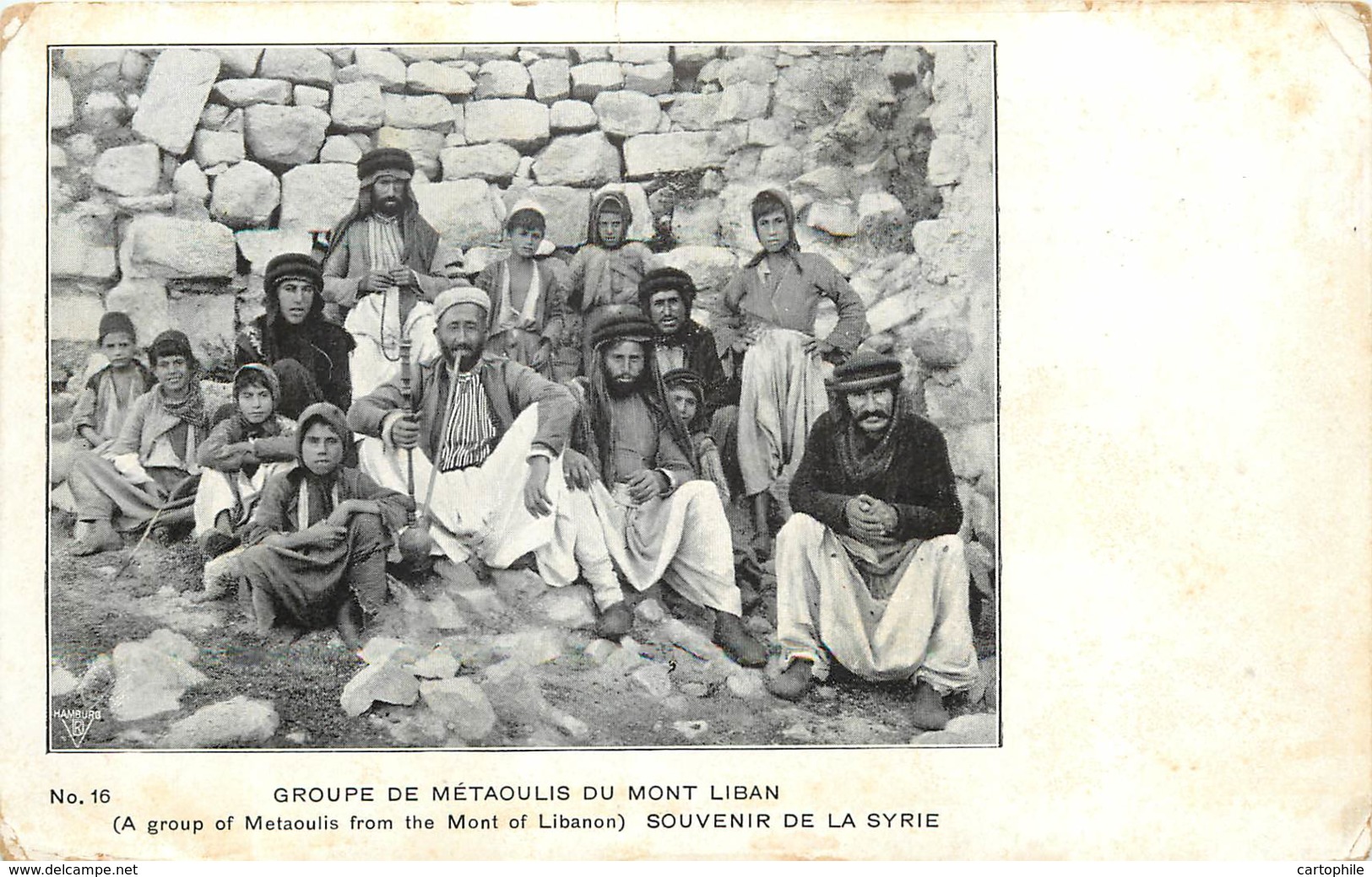 MONT LIBAN - Groupe De Metaoulis - Souvenir De La Syrie - Liban