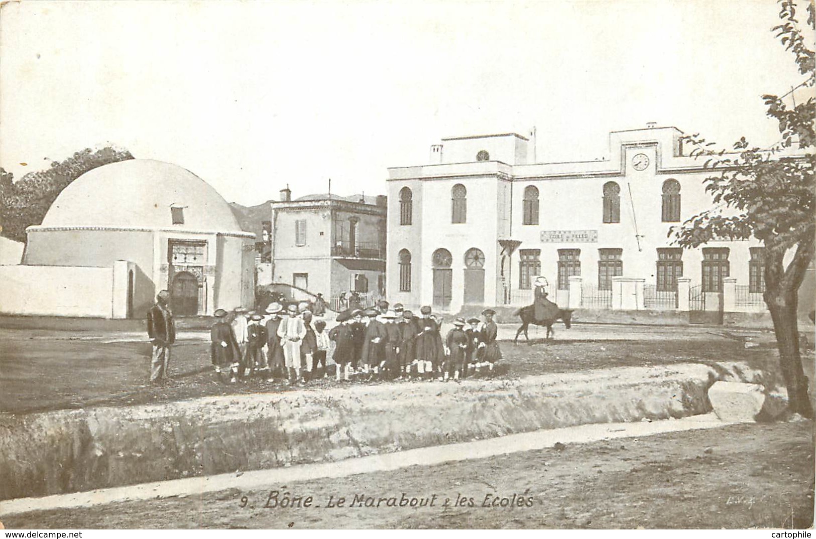 Algerie - Annaba - Bone - Le Marabout Et Les Ecoles - Annaba (Bône)