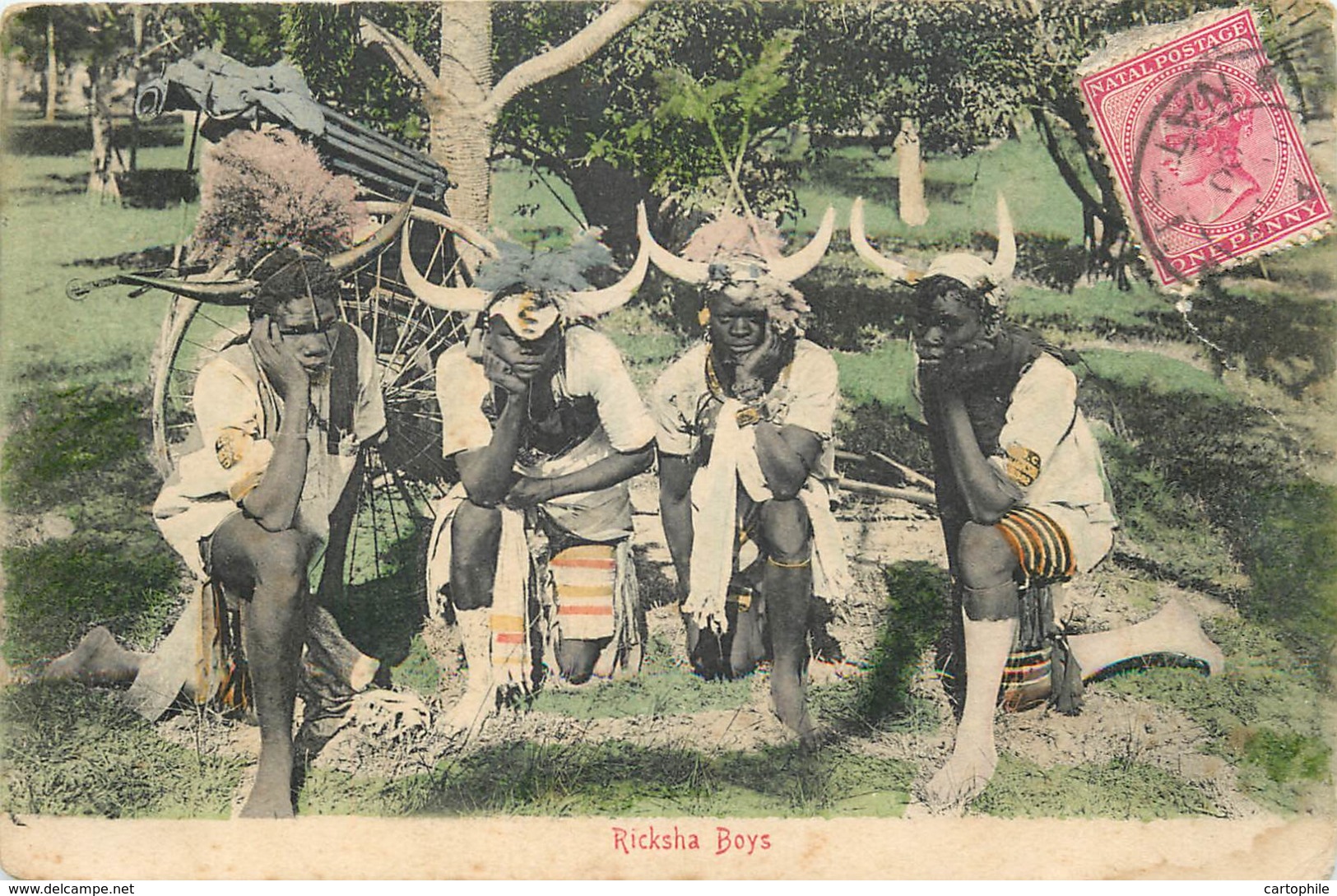 Afrique Du Sud - NATAL - Ricksha Boys 1907 - South Africa